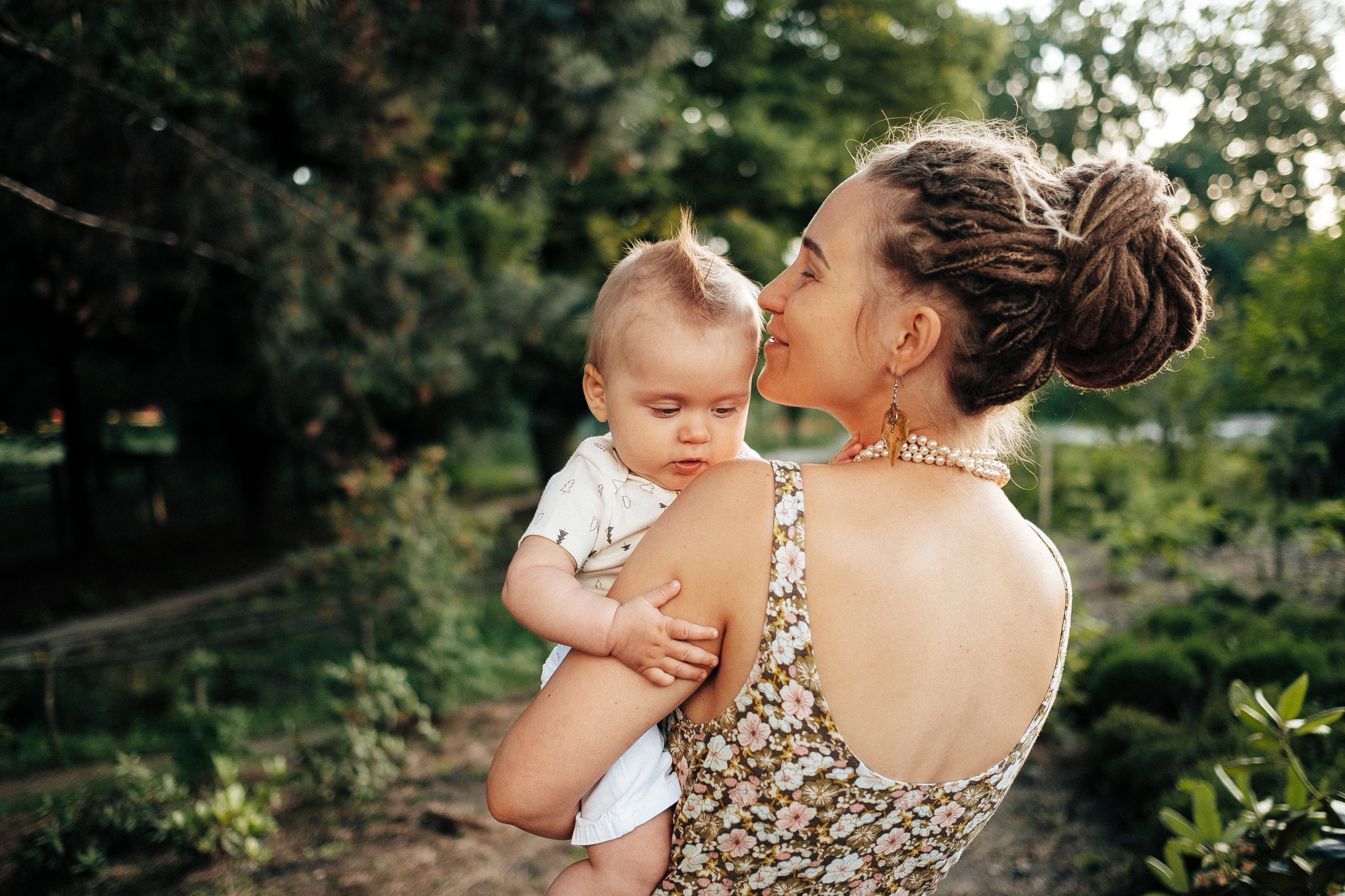 семейная фотосессия ботсад