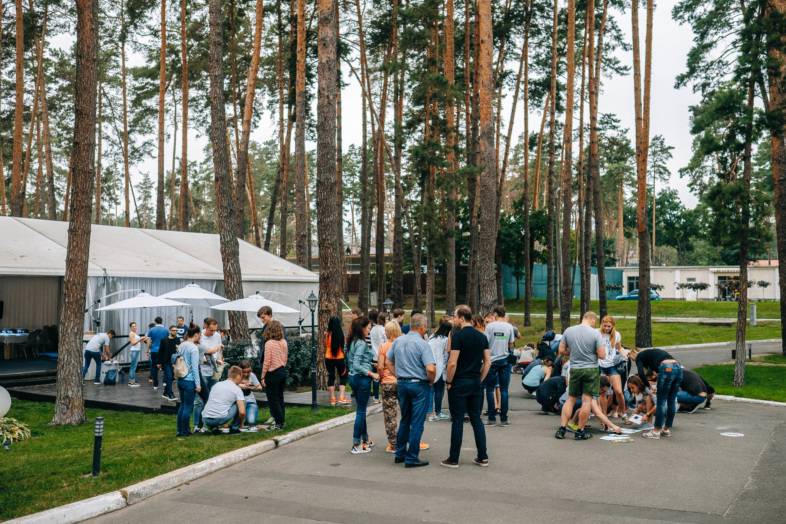 Ивент фотограф, корпоративный квест Адмирал Буча. Ivan Skufinsky — wedding and family photographer in Vancouver