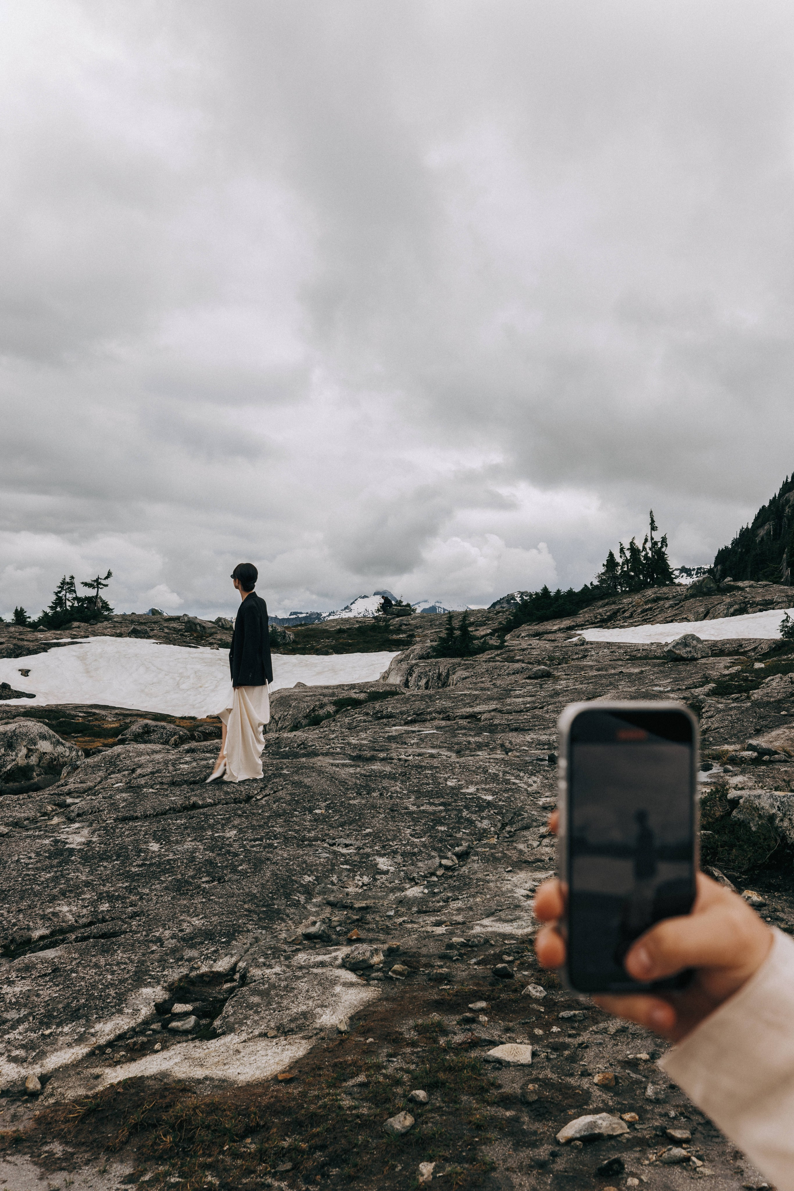 Sky-High Love: Stunning Vancouver Mountain Wedding Shoot by Helicopter. Ivan Skufinsky — wedding and family photographer in Vancouver