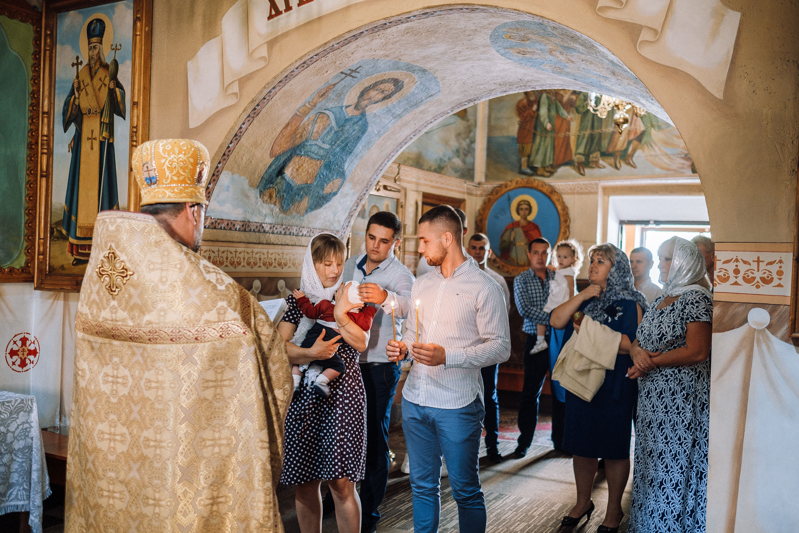 Хрестини Артьома. Ivan Skufinsky — wedding and family photographer in Vancouver