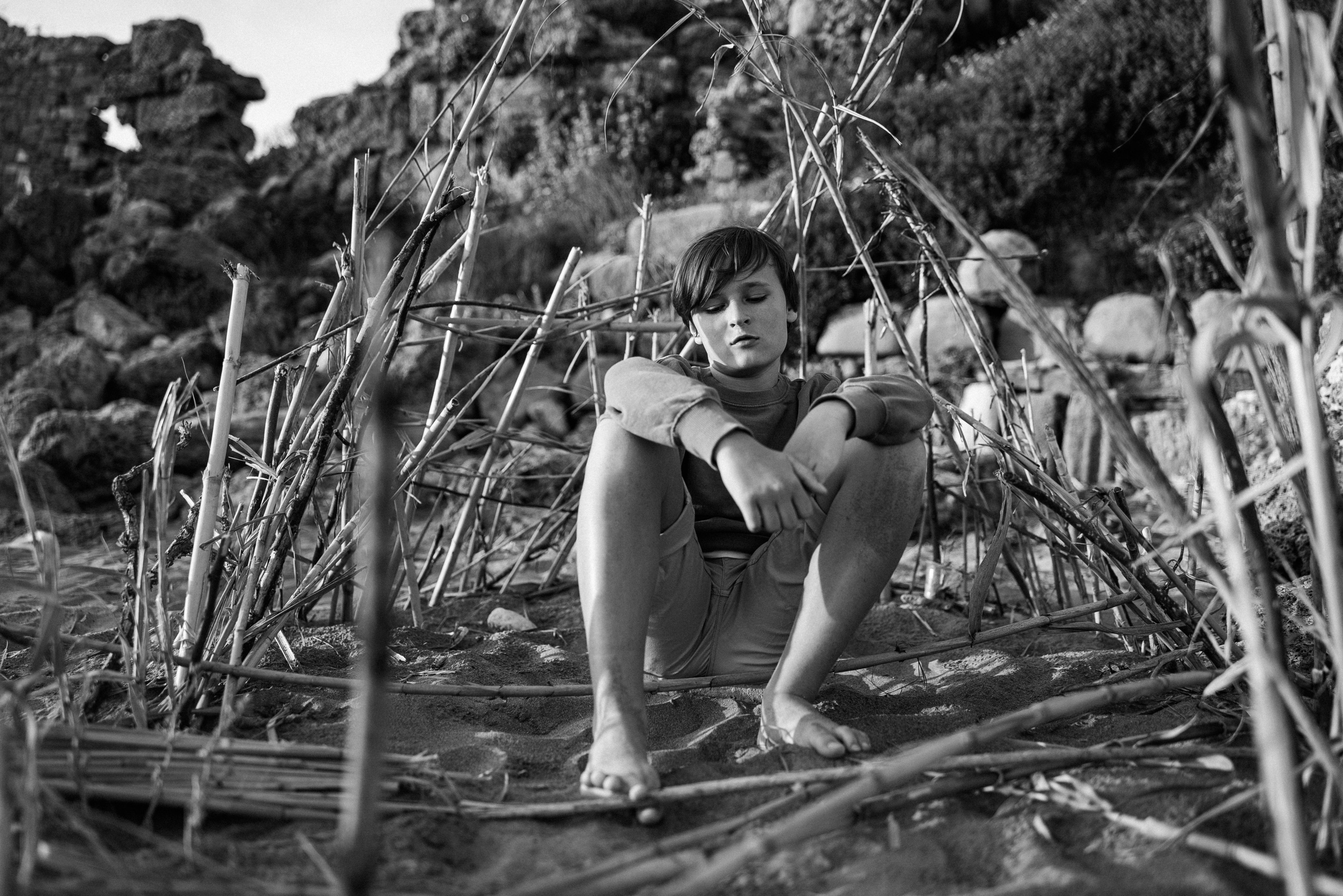 Family photo session on the beach in Vancouver BC Сanada. Twins. Ivan Skufinsky — wedding and family photographer in Vancouver