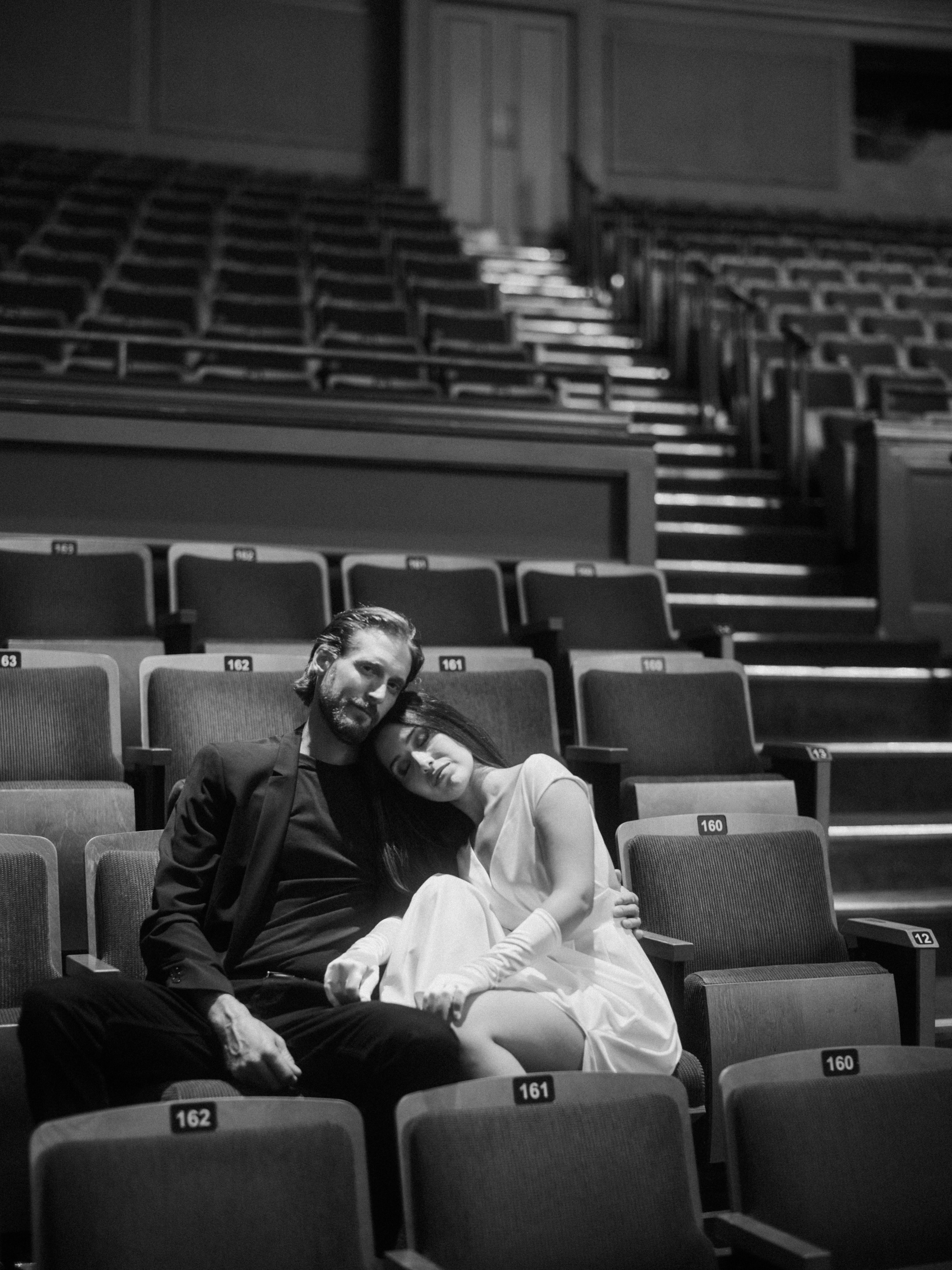 Orpheum Theatre Engagement Session | Vancouver Engagement Photographer