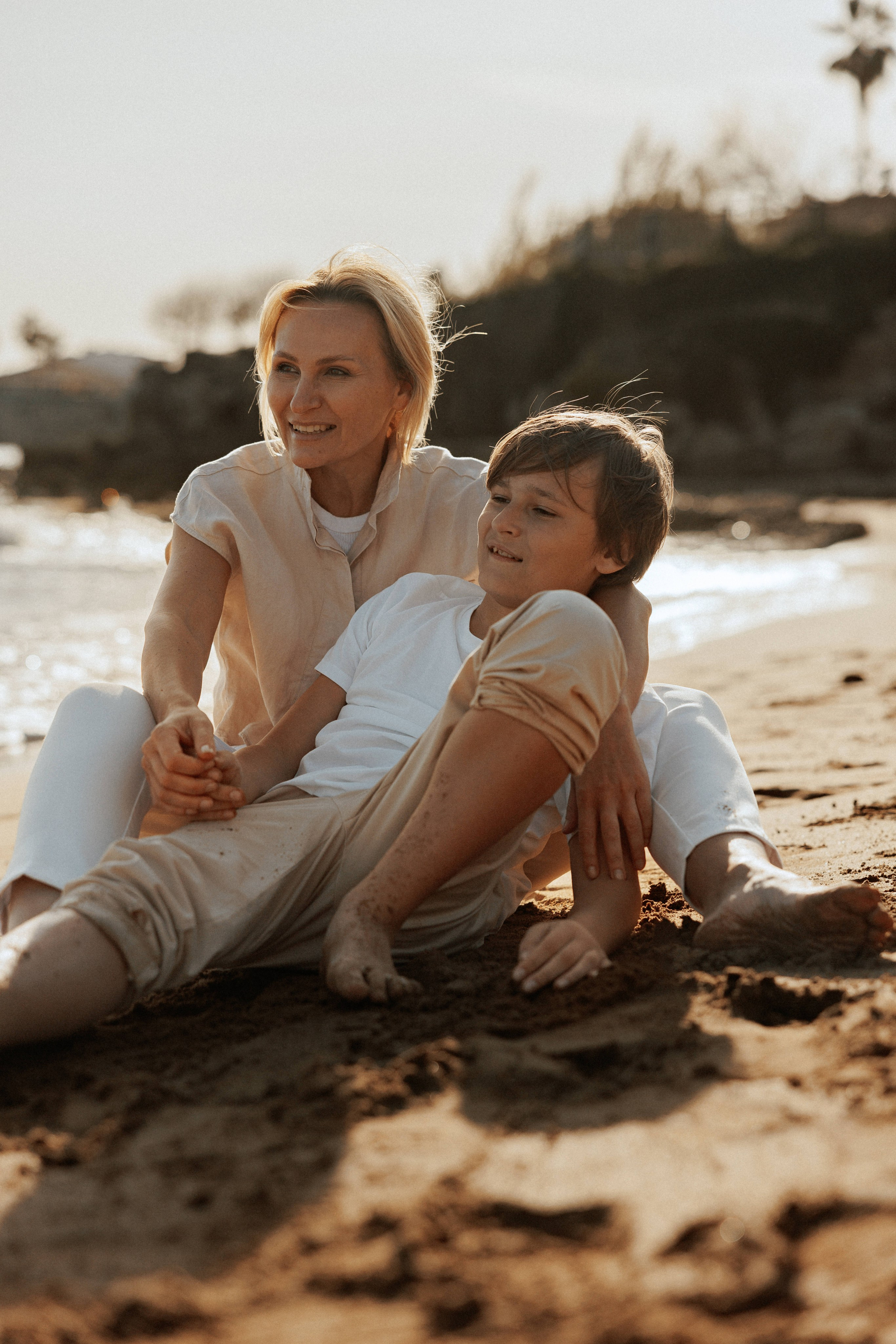 Family photo session on the beach in Vancouver BC Сanada. Twins. Ivan Skufinsky — wedding and family photographer in Vancouver