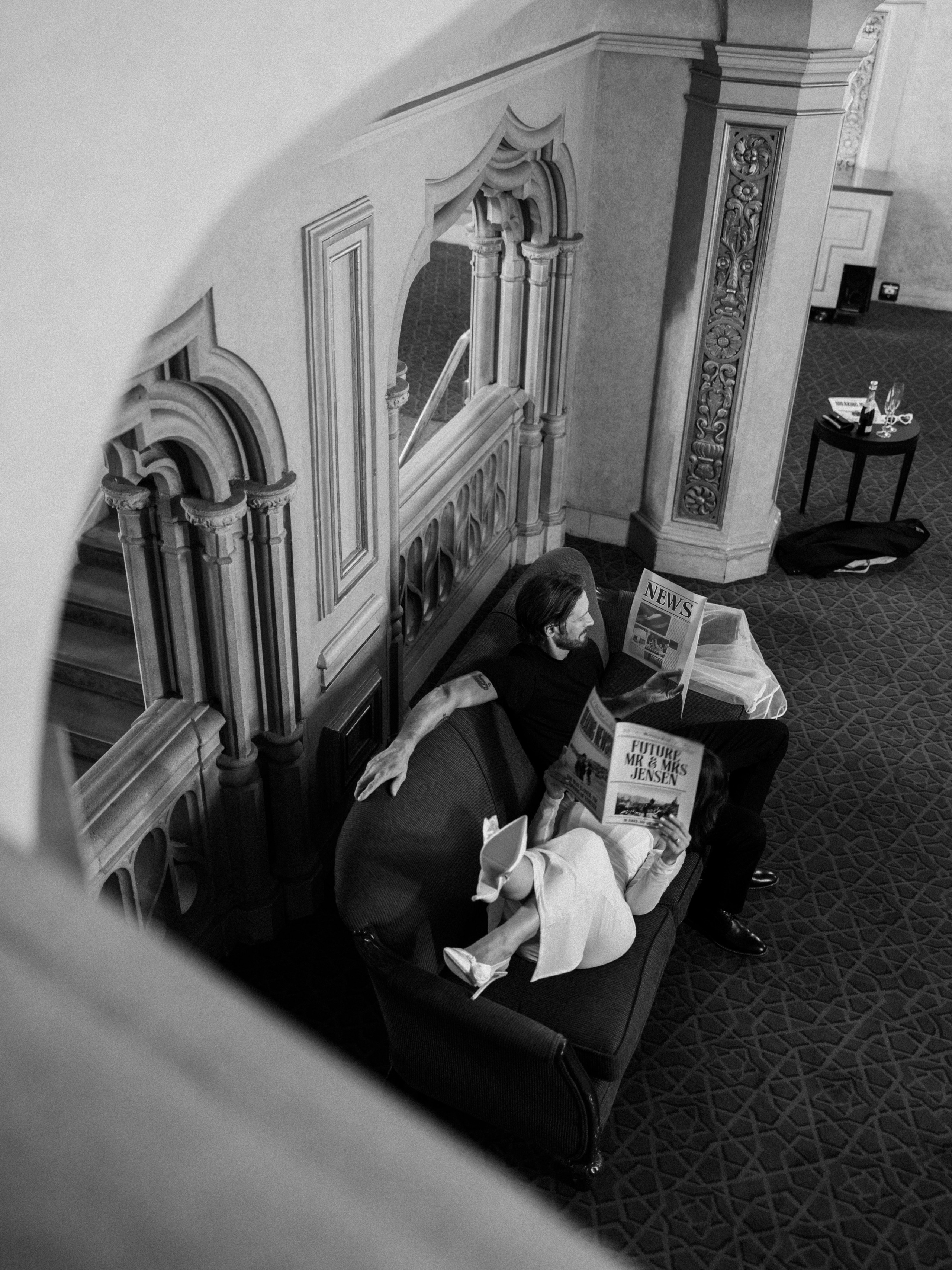 Orpheum Theatre Engagement Session | Vancouver Engagement Photographer