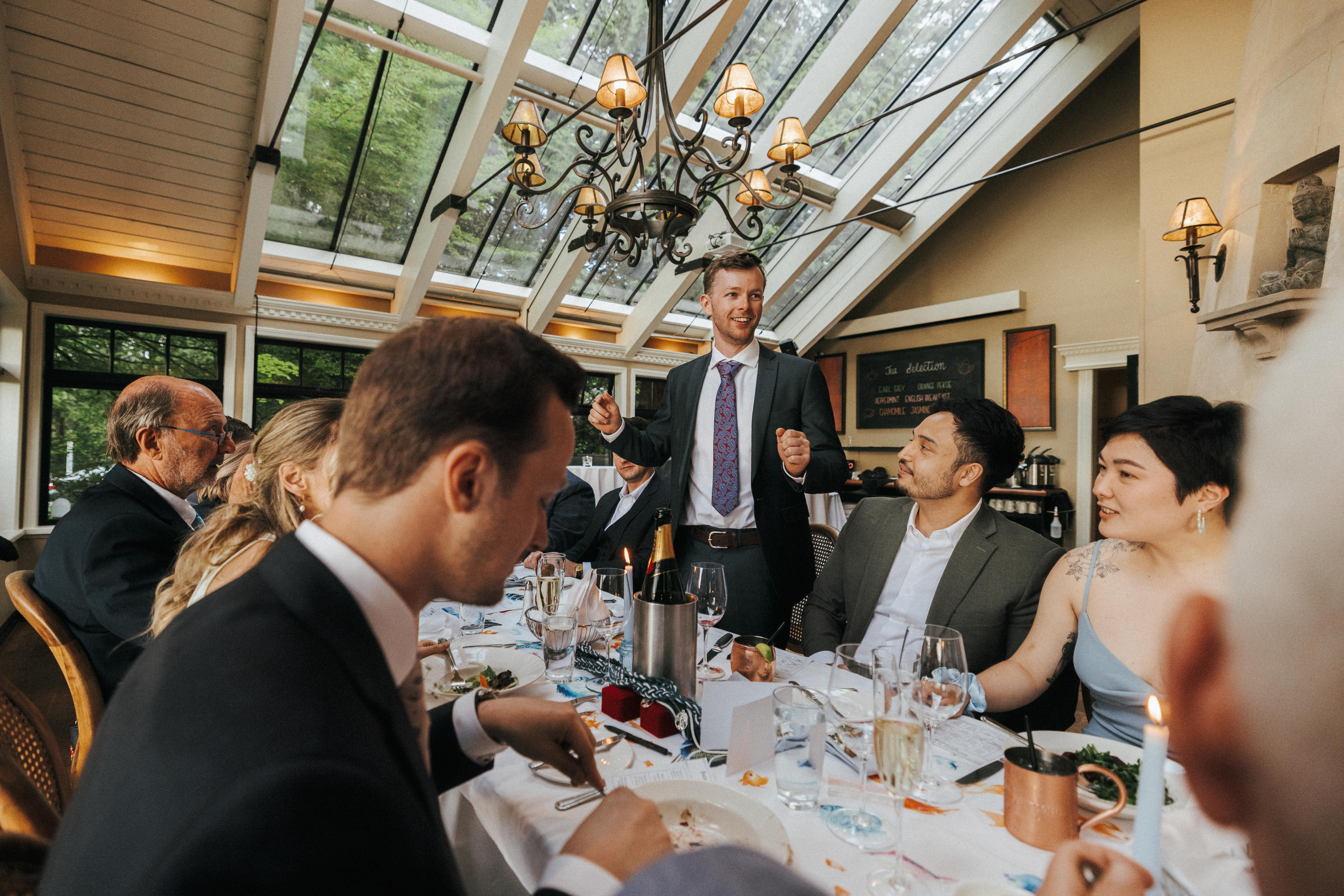Cade & Susanne — The Teahouse in Stanley Park | Photography by Ivan Skufinsky. Ivan Skufinsky — wedding and family photographer in Vancouver