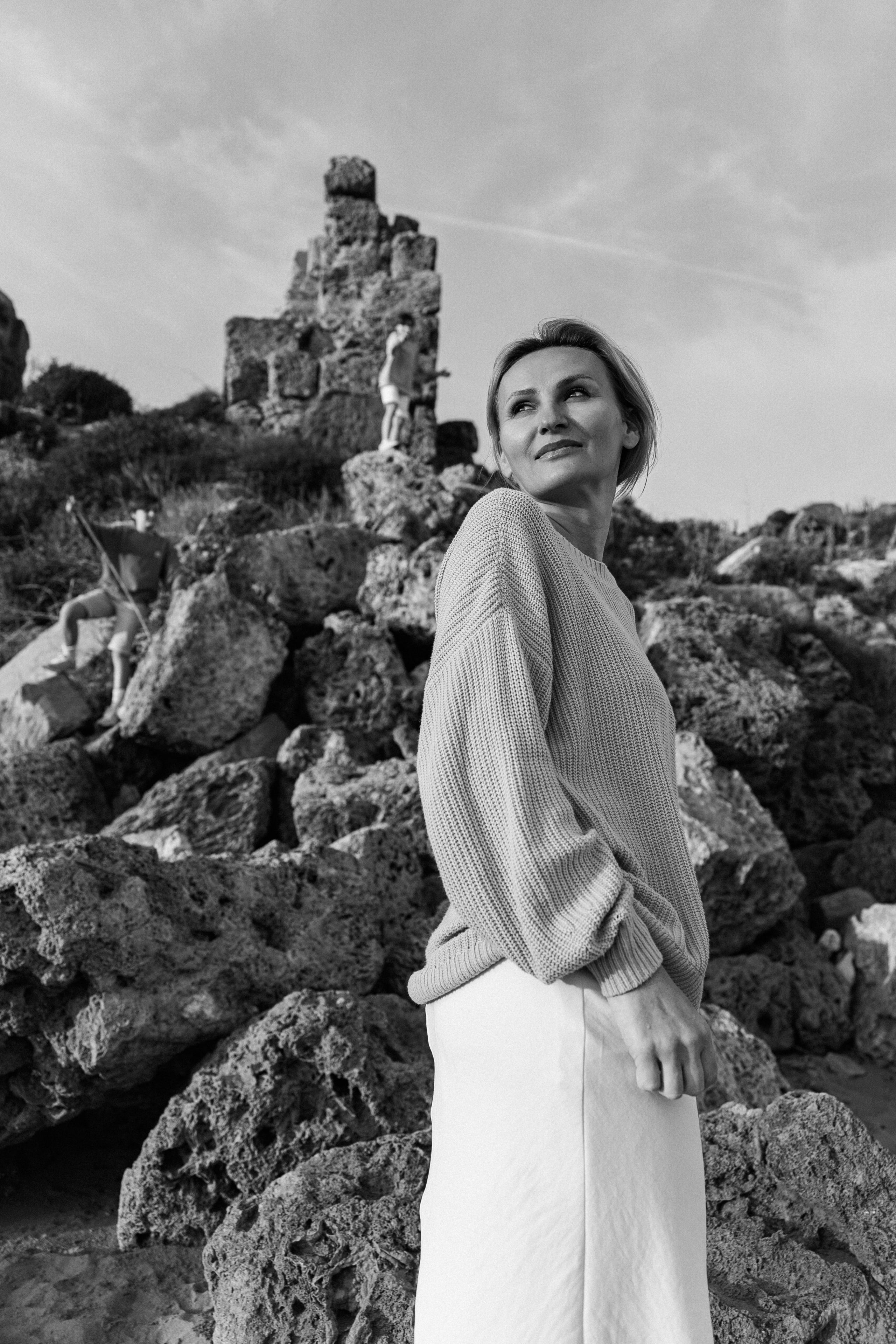 Family photo session on the beach in Vancouver BC Сanada. Twins. Ivan Skufinsky — wedding and family photographer in Vancouver