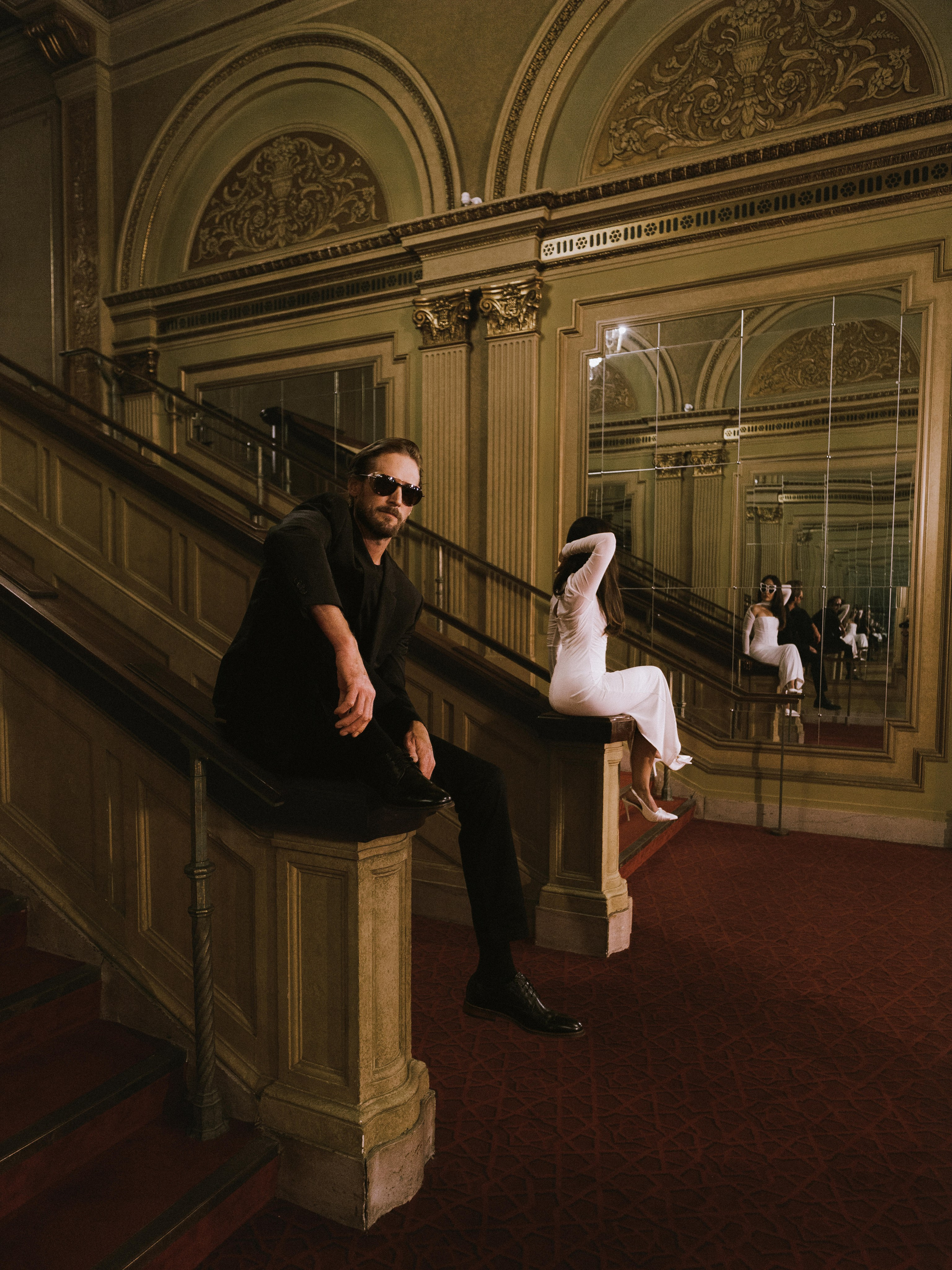Orpheum Theatre Engagement Session | Vancouver Engagement Photographer