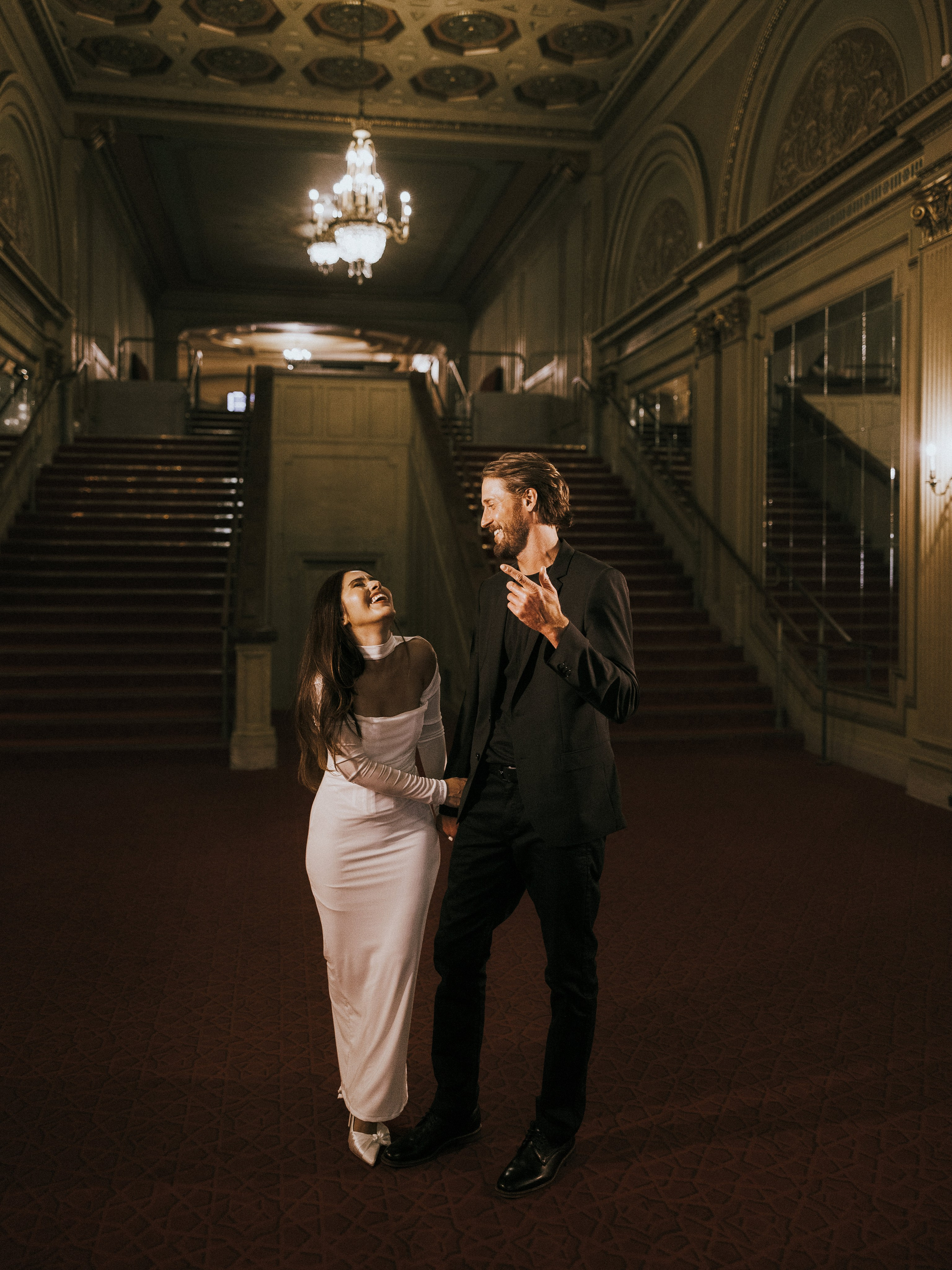 Orpheum Theatre Engagement Session | Vancouver Engagement Photographer