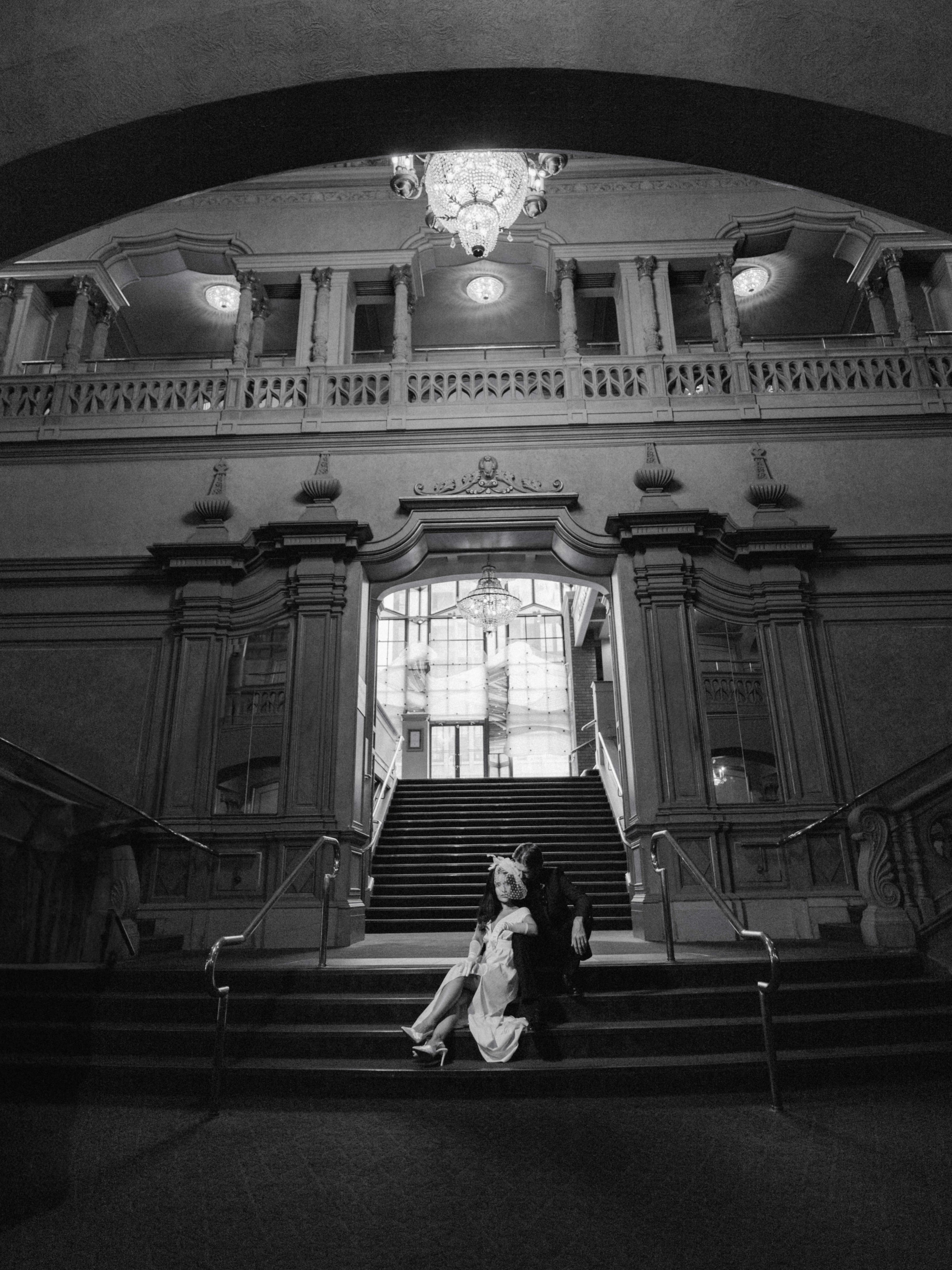 Orpheum Theatre Engagement Session | Vancouver Engagement Photographer