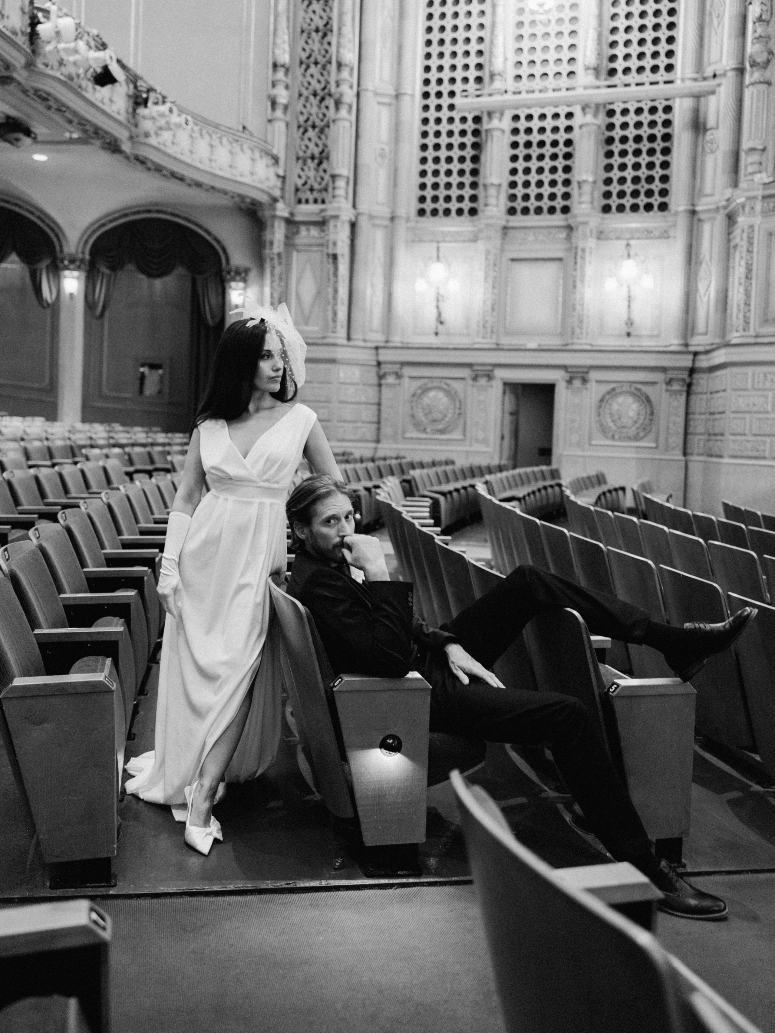 Orpheum Theatre Engagement Session | Vancouver Engagement Photographer