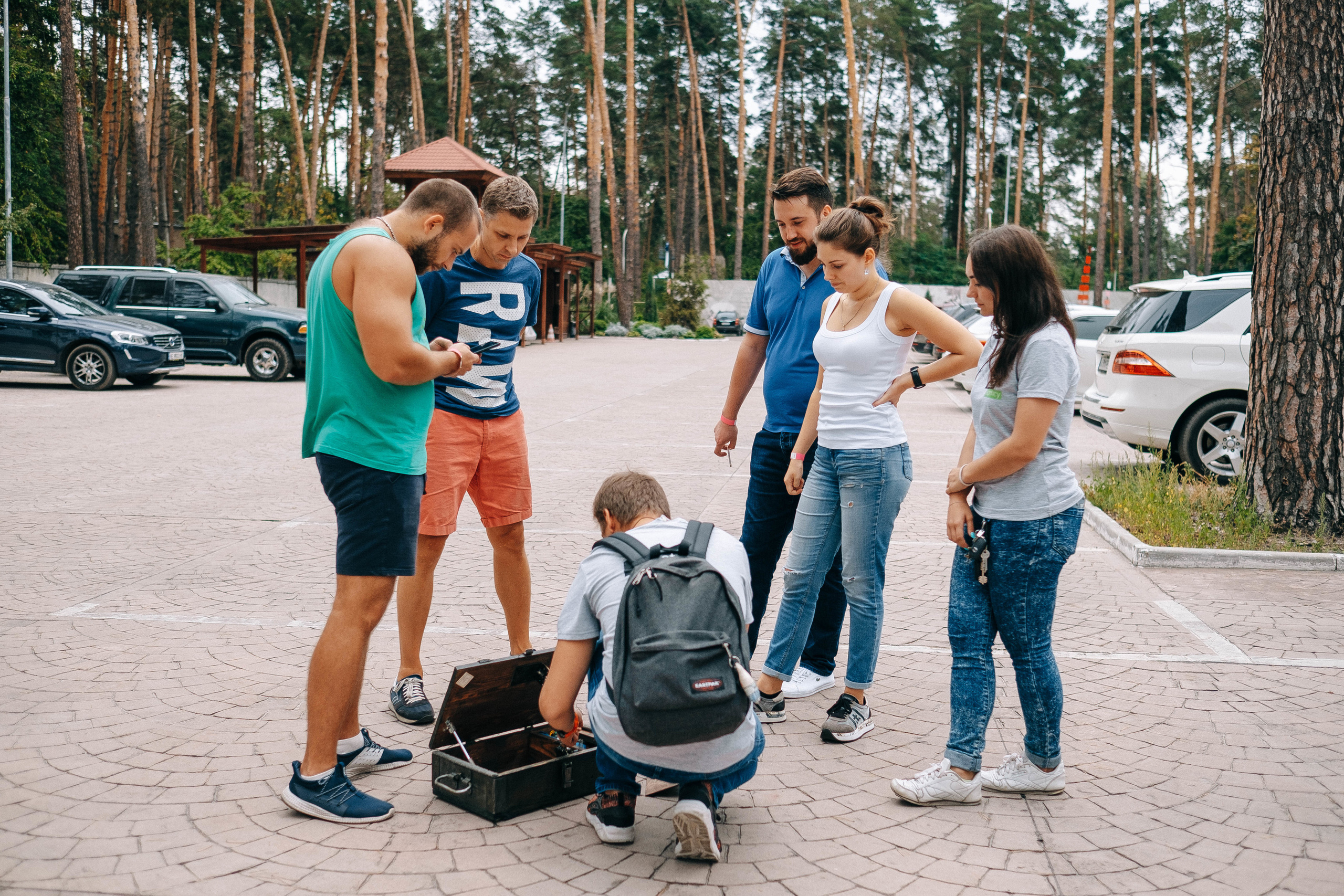 Ивент фотограф, корпоративный квест Адмирал Буча. Ivan Skufinsky — wedding and family photographer in Vancouver