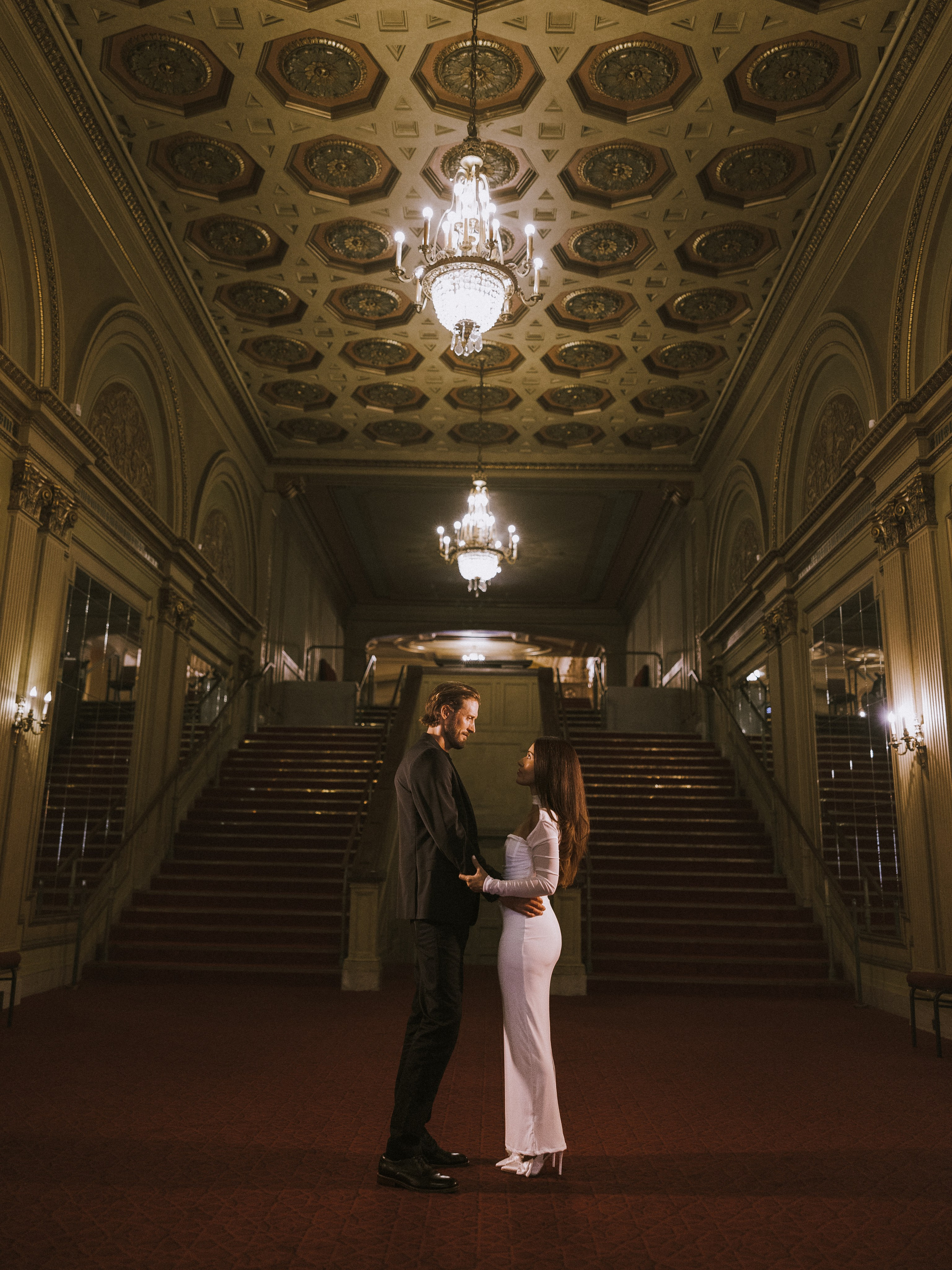 Orpheum Theatre Engagement Session | Vancouver Engagement Photographer
