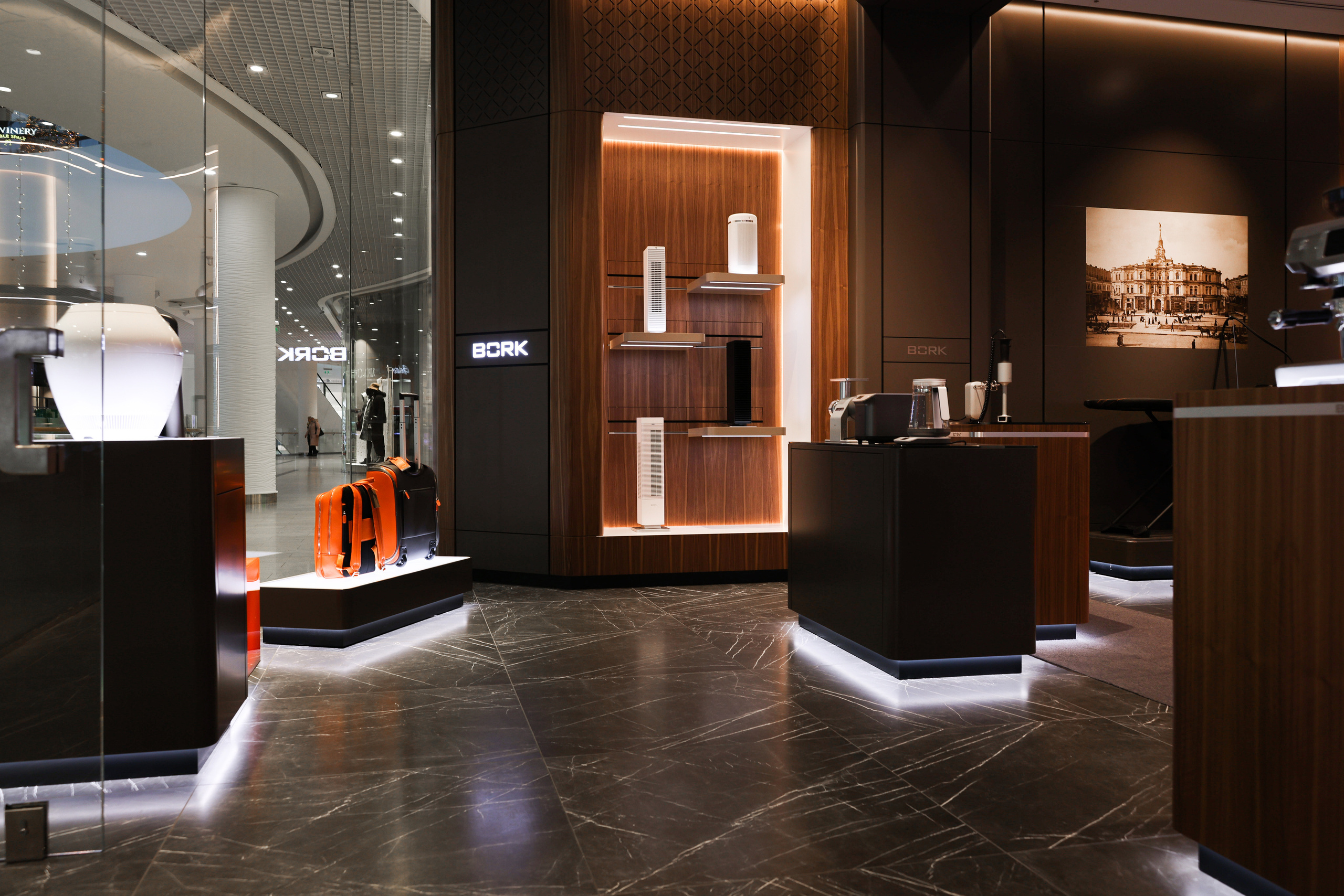 Интерьерный фотограф. Showroom Bork. Ivan Skufinsky — wedding and family photographer in Vancouver