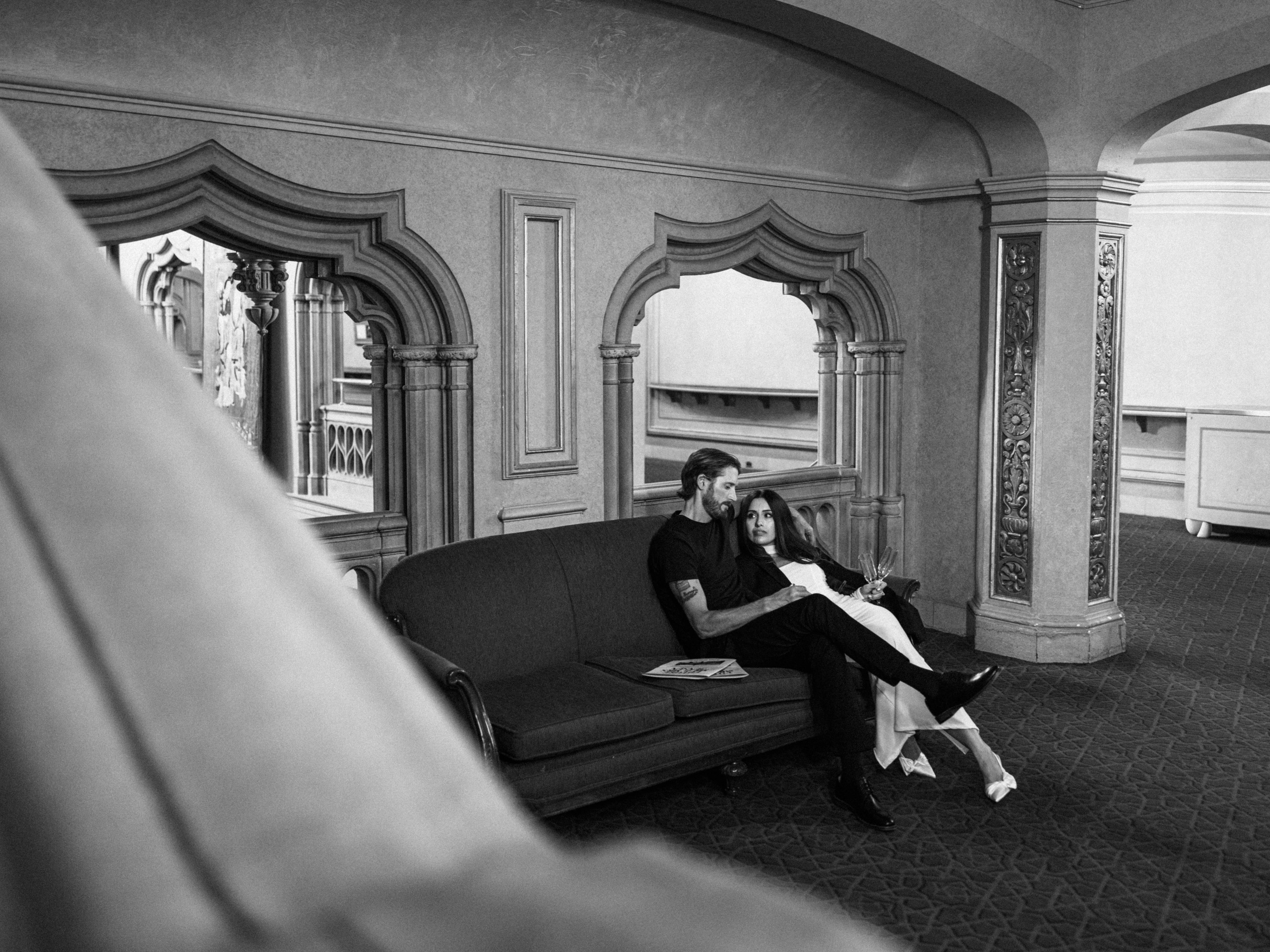 Orpheum Theatre Engagement Session | Vancouver Engagement Photographer