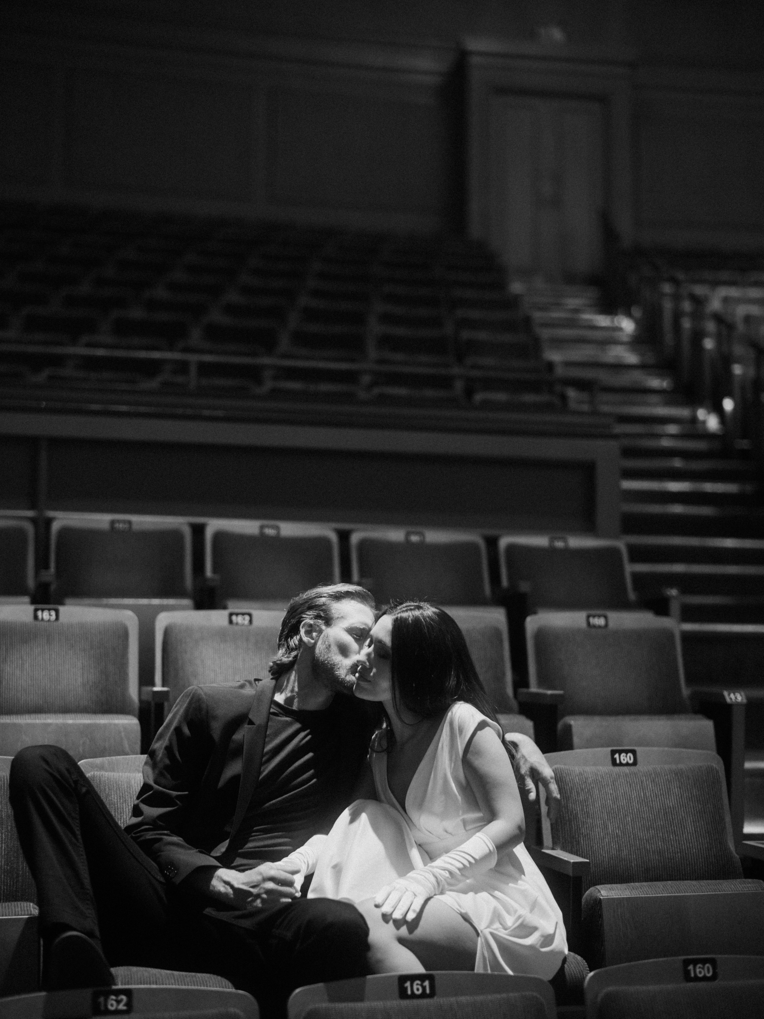 Orpheum Theatre Engagement Session | Vancouver Engagement Photographer