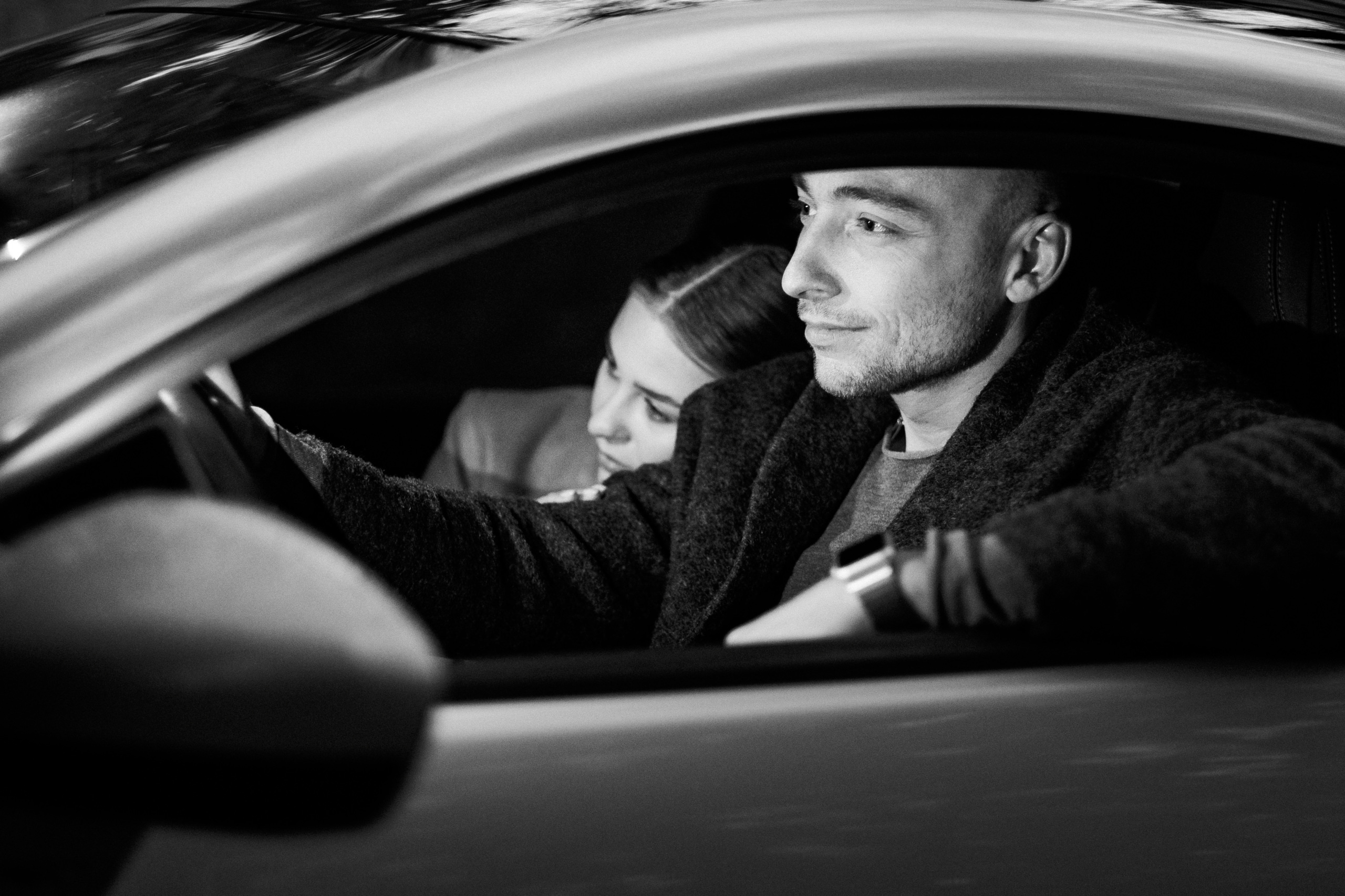 фотосессия в машине