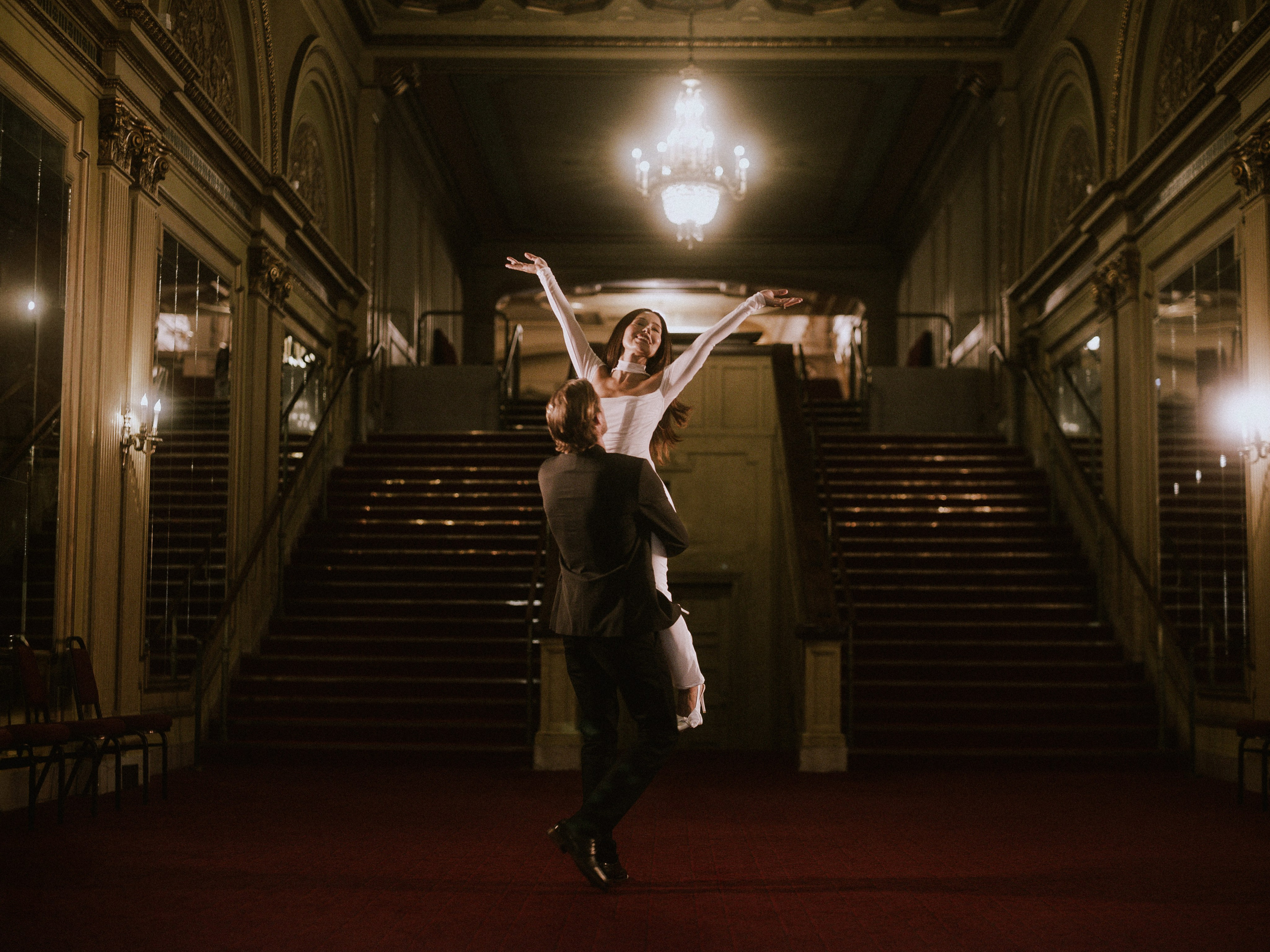 Orpheum Theatre Engagement Session | Vancouver Engagement Photographer