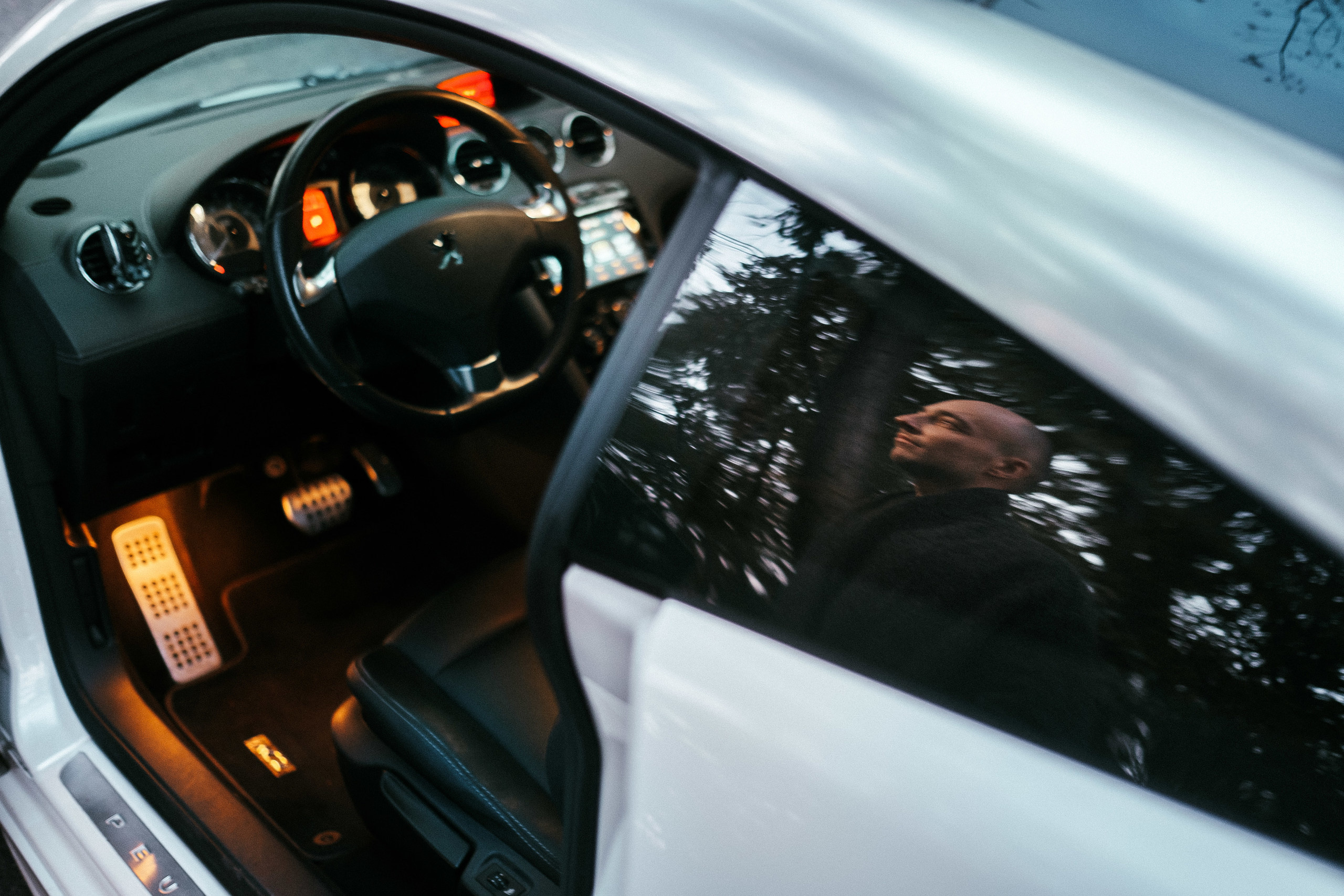 фотосессия в машине