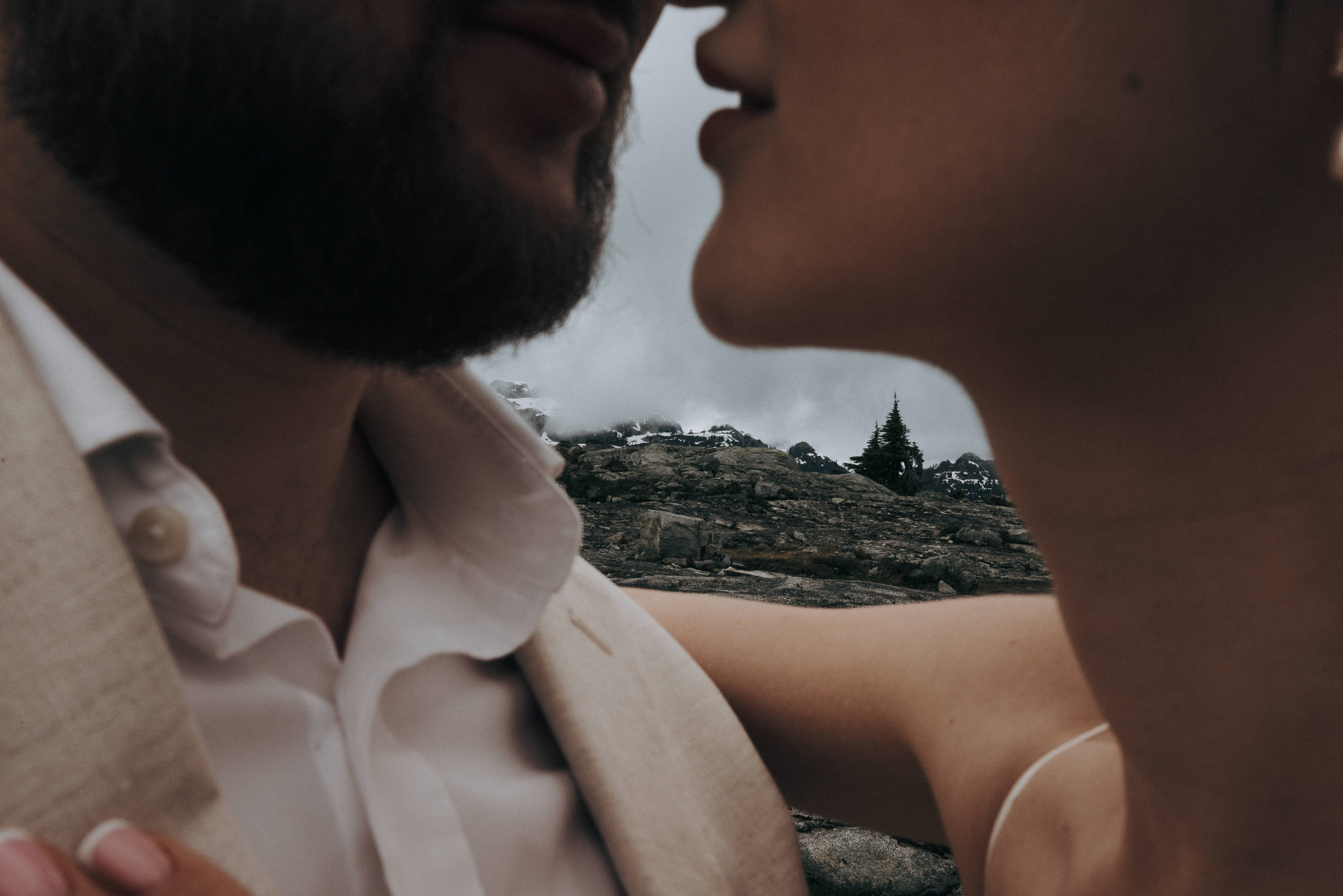 Sky-High Love: Stunning Vancouver Mountain Wedding Shoot by Helicopter. Ivan Skufinsky — wedding and family photographer in Vancouver