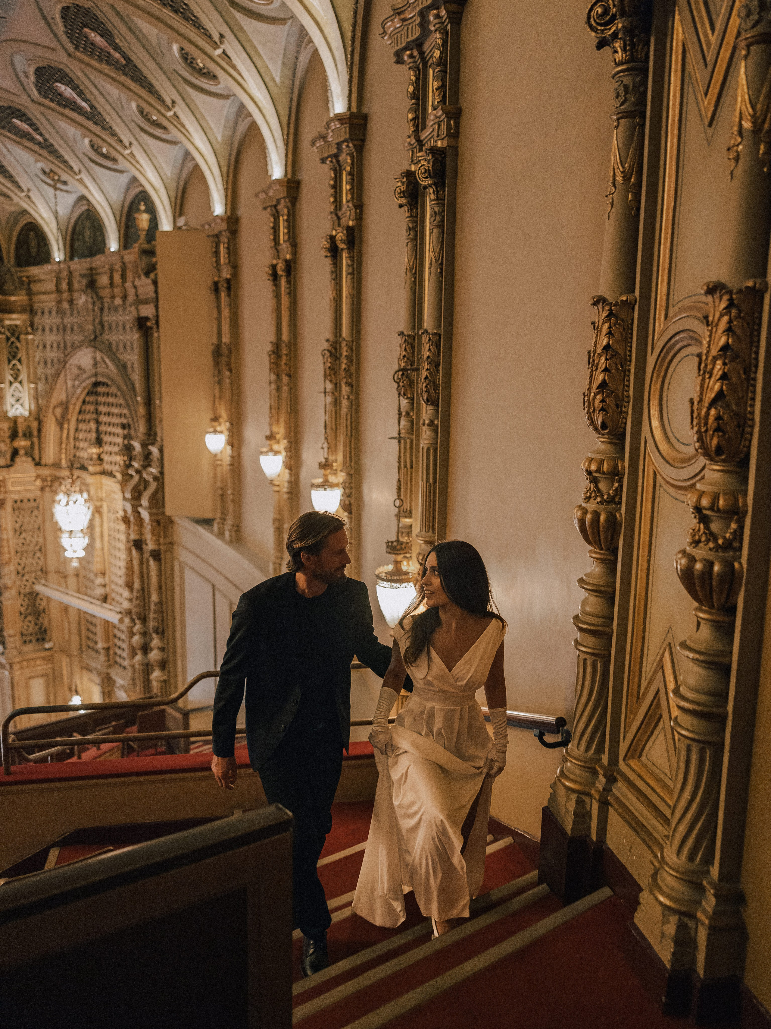 Orpheum Theatre Engagement Session | Vancouver Engagement Photographer