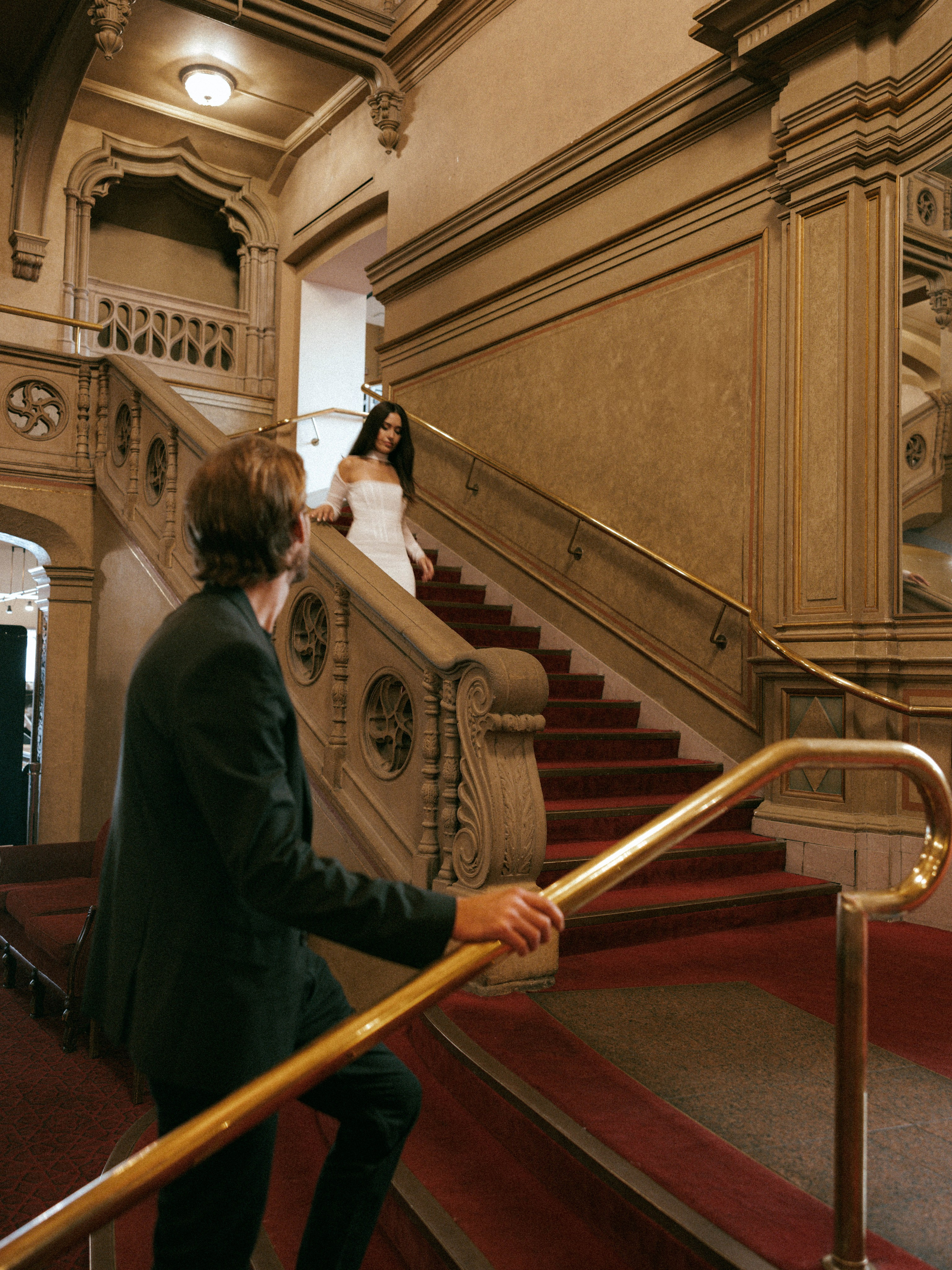 Orpheum Theatre Engagement Session | Vancouver Engagement Photographer