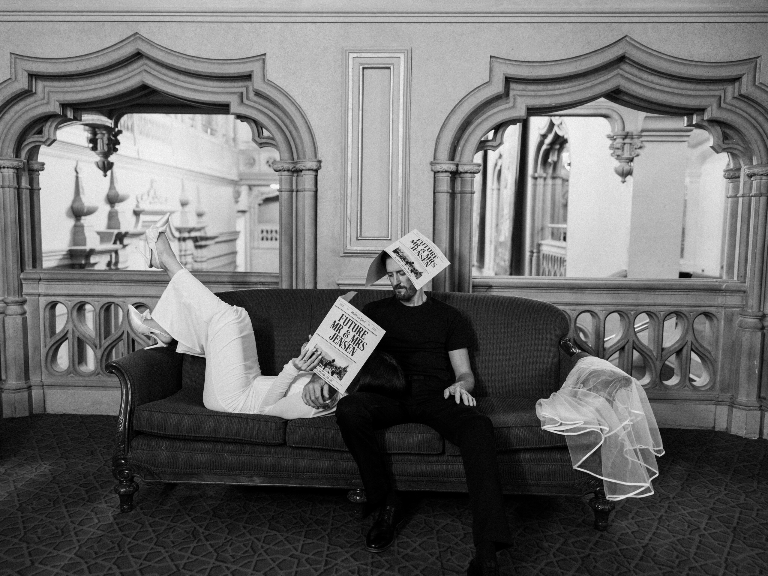 Orpheum Theatre Engagement Session | Vancouver Engagement Photographer