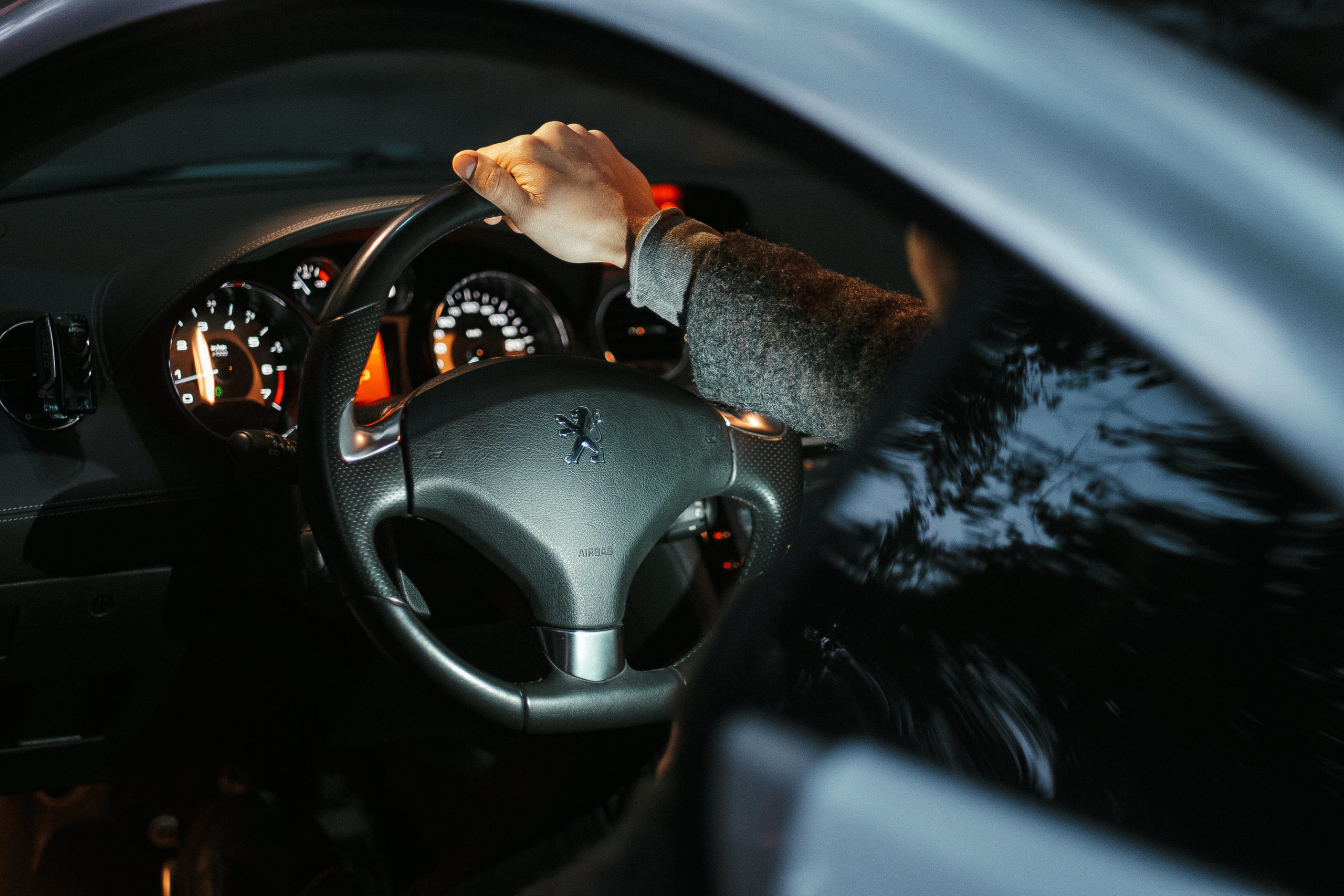 фотосессия в машине