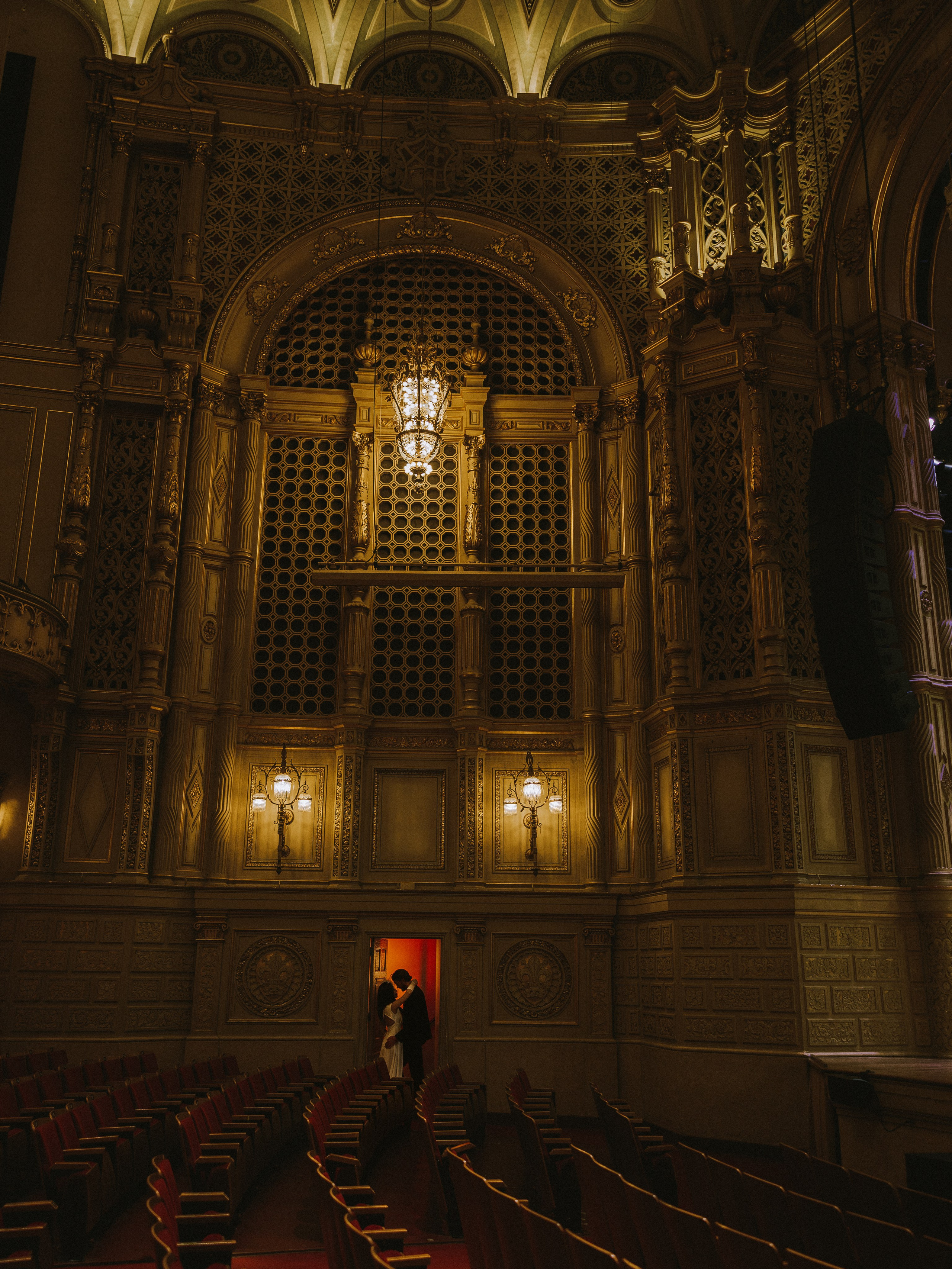 Orpheum Theatre Engagement Session | Vancouver Engagement Photographer