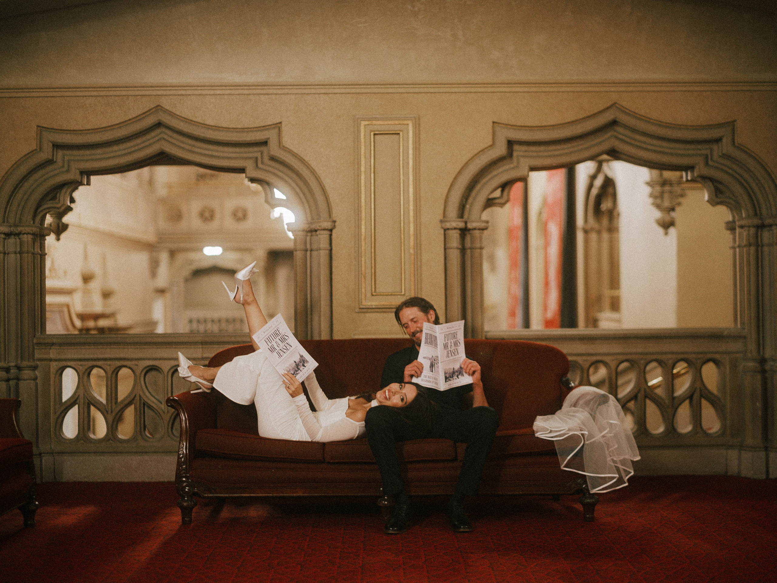 Orpheum Theatre Engagement Session | Vancouver Engagement Photographer
