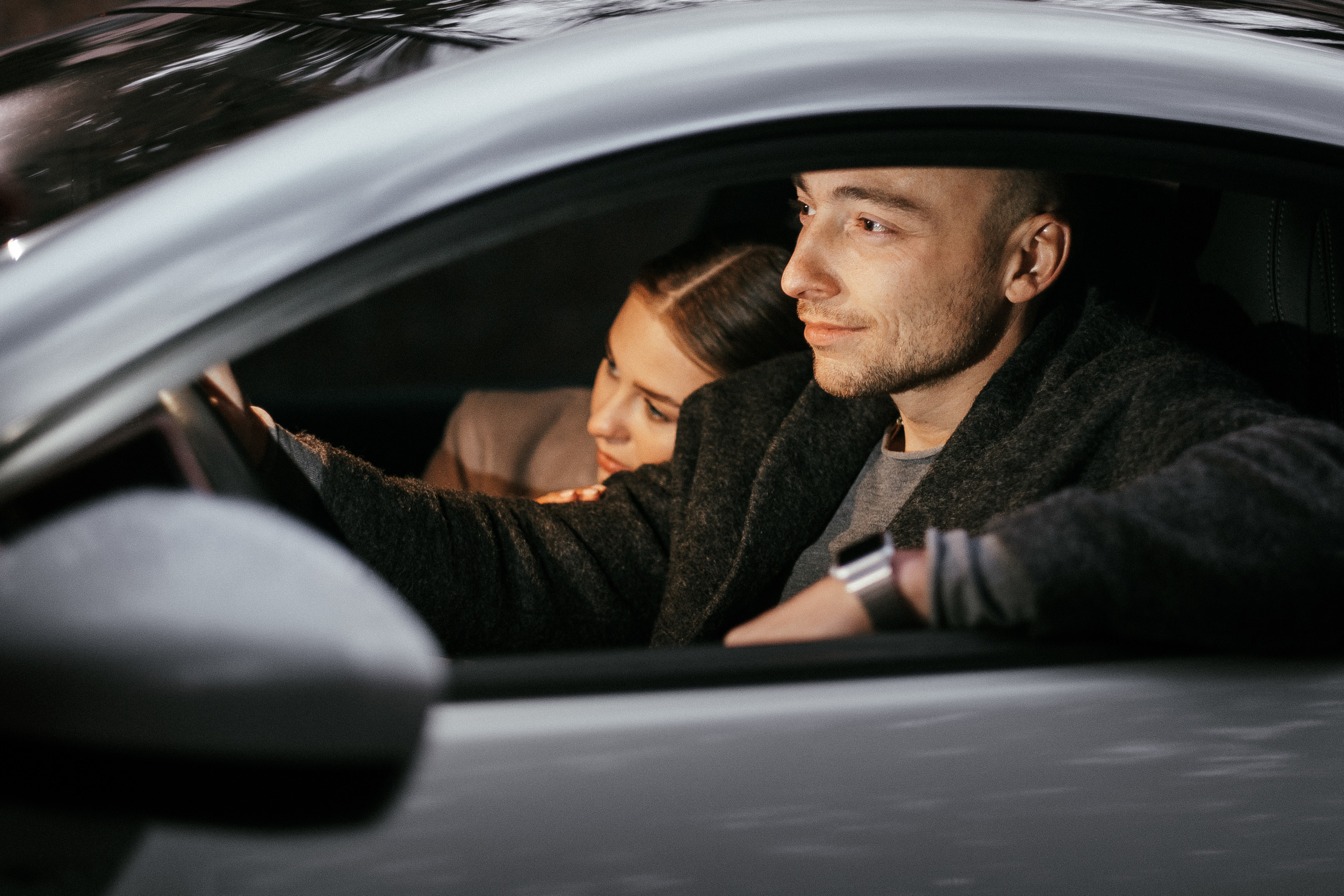 фотосессия в машине