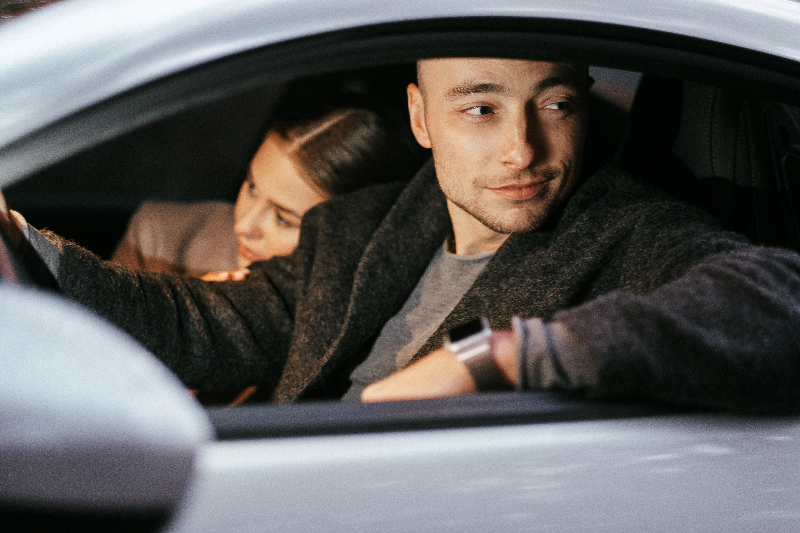 фотосессия в машине