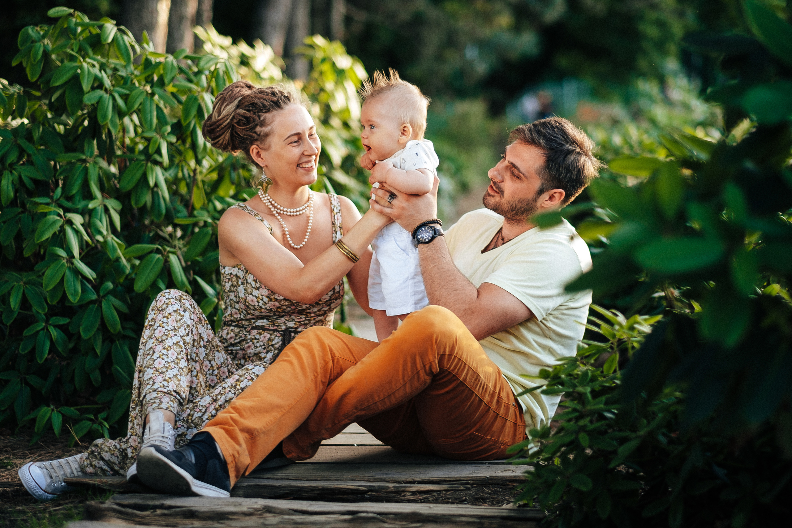 семейная фотосессия ботсад