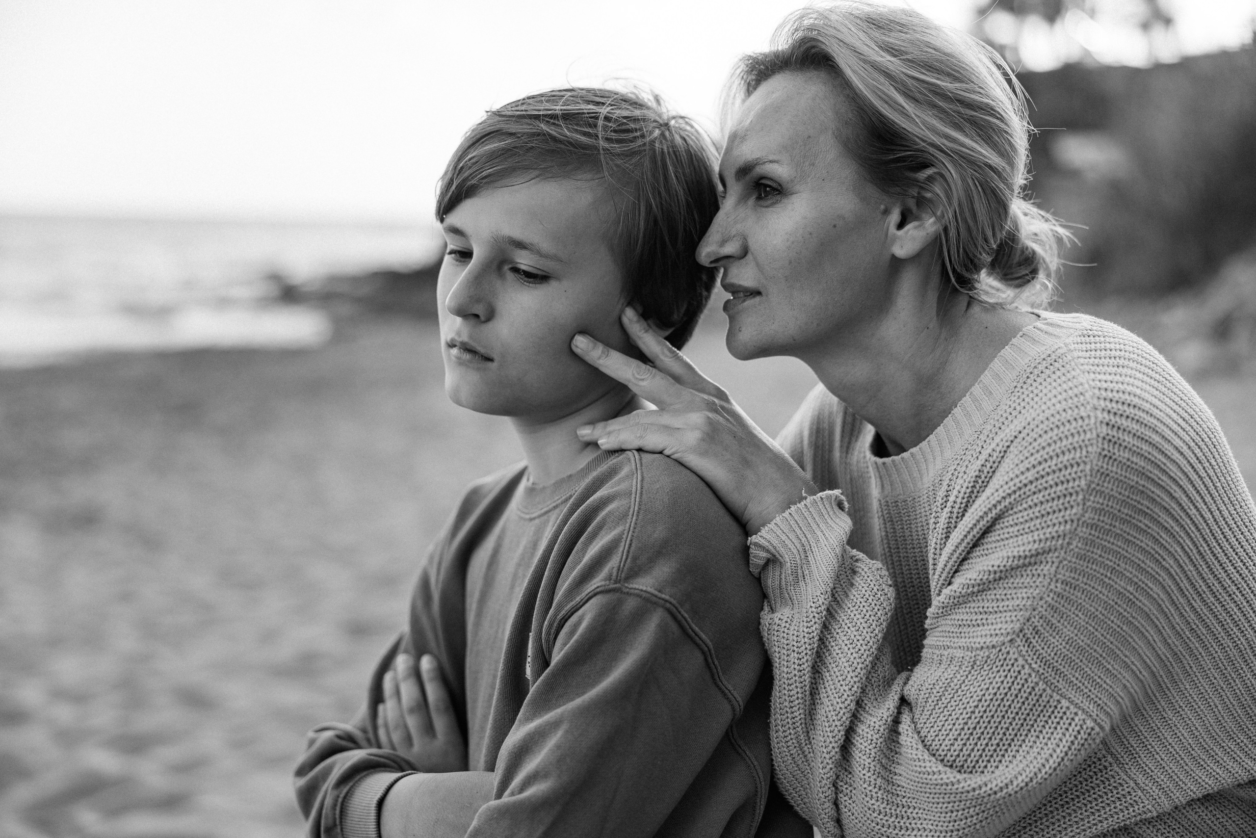 Family photo session on the beach in Vancouver BC Сanada. Twins. Ivan Skufinsky — wedding and family photographer in Vancouver