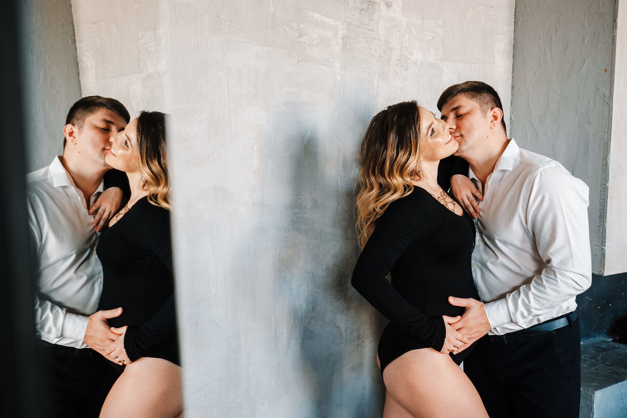 фотосессия беременности в фотостудии