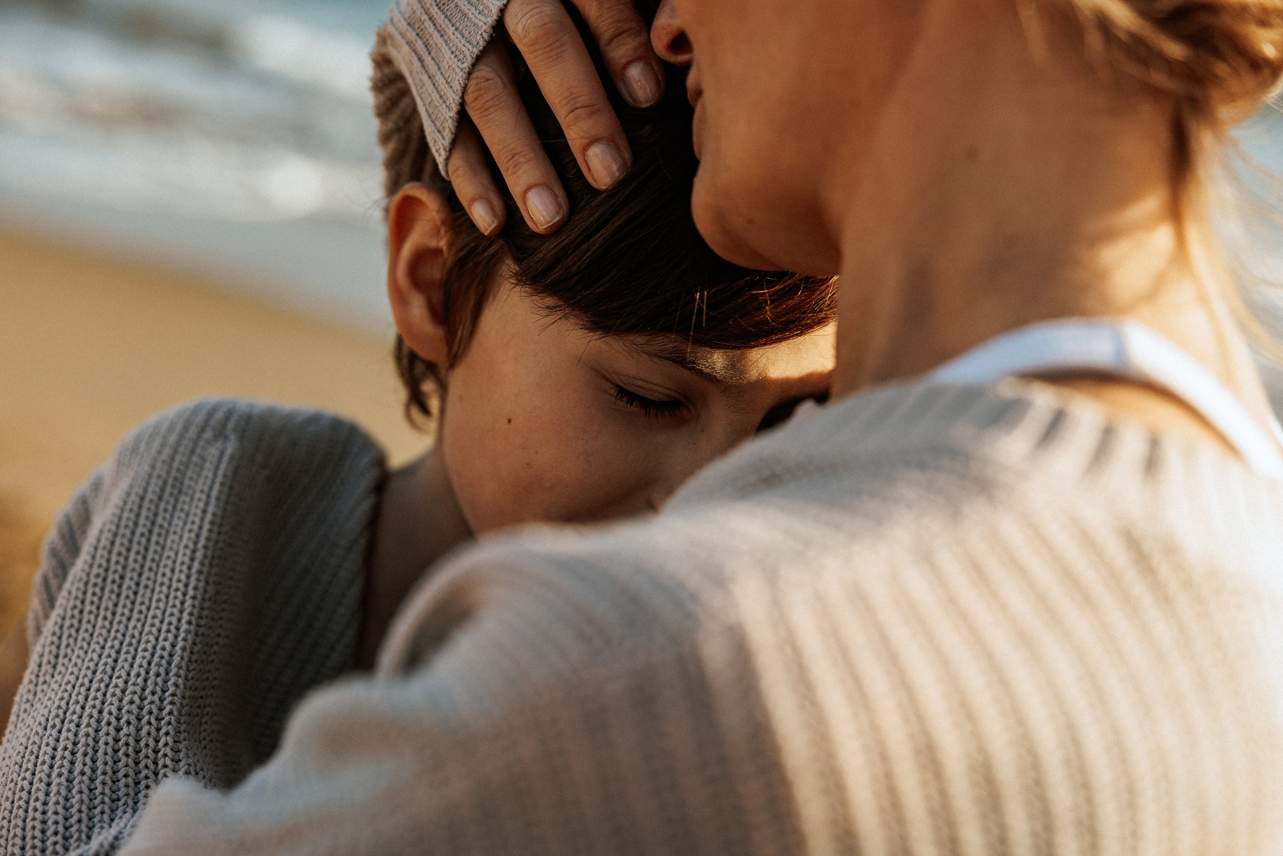 Family photo session on the beach in Vancouver BC Сanada. Twins. Ivan Skufinsky — wedding and family photographer in Vancouver