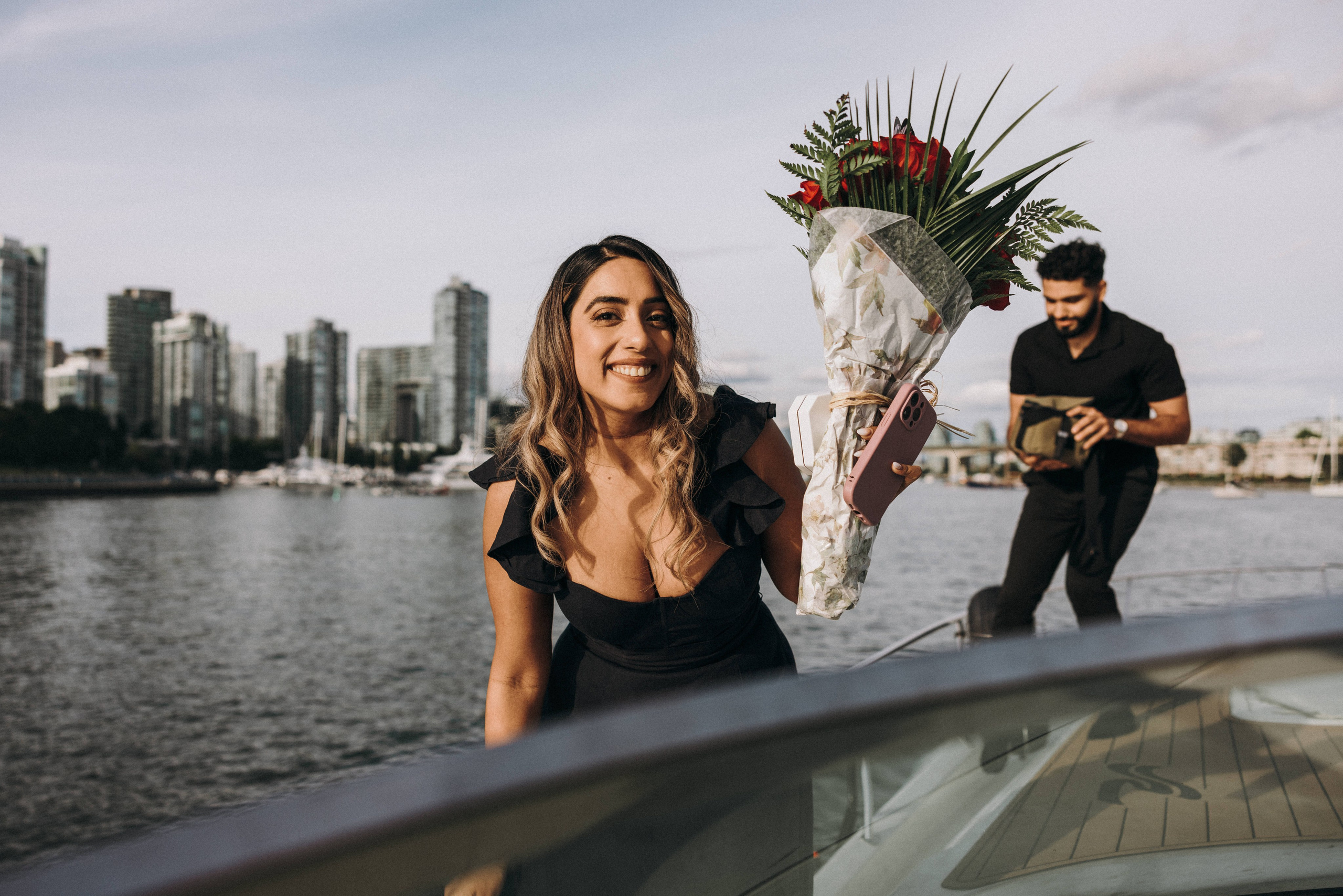 Vancouver Proposal Photographer | Engagement & Yacht Photoshoot. Ivan Skufinsky — wedding and family photographer in Vancouver