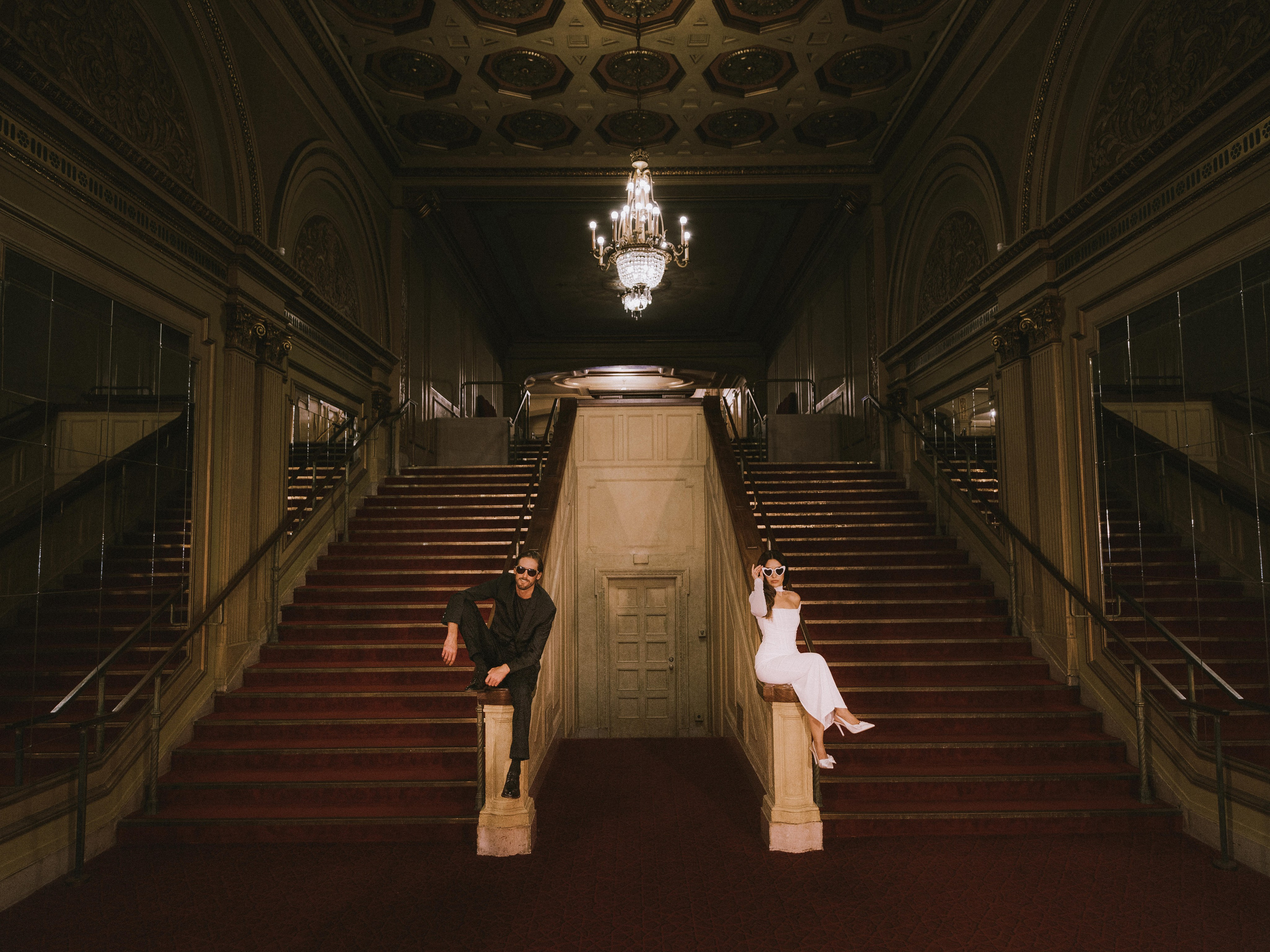Orpheum Theatre Engagement Session | Vancouver Engagement Photographer