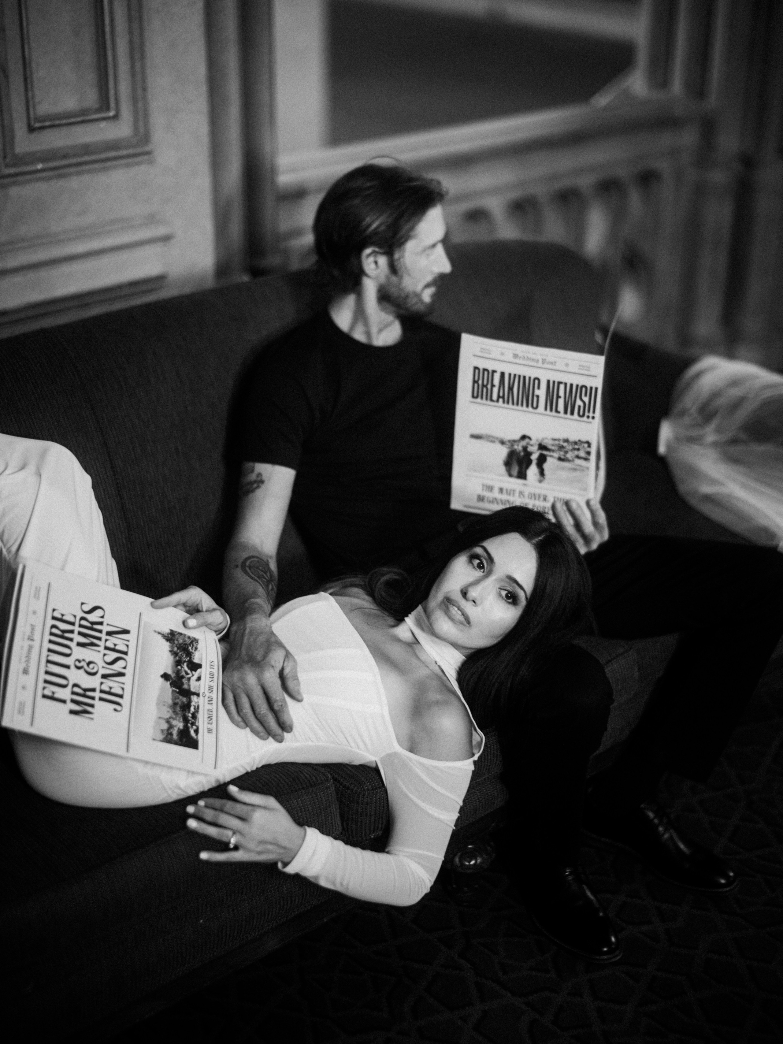 Orpheum Theatre Engagement Session | Vancouver Engagement Photographer
