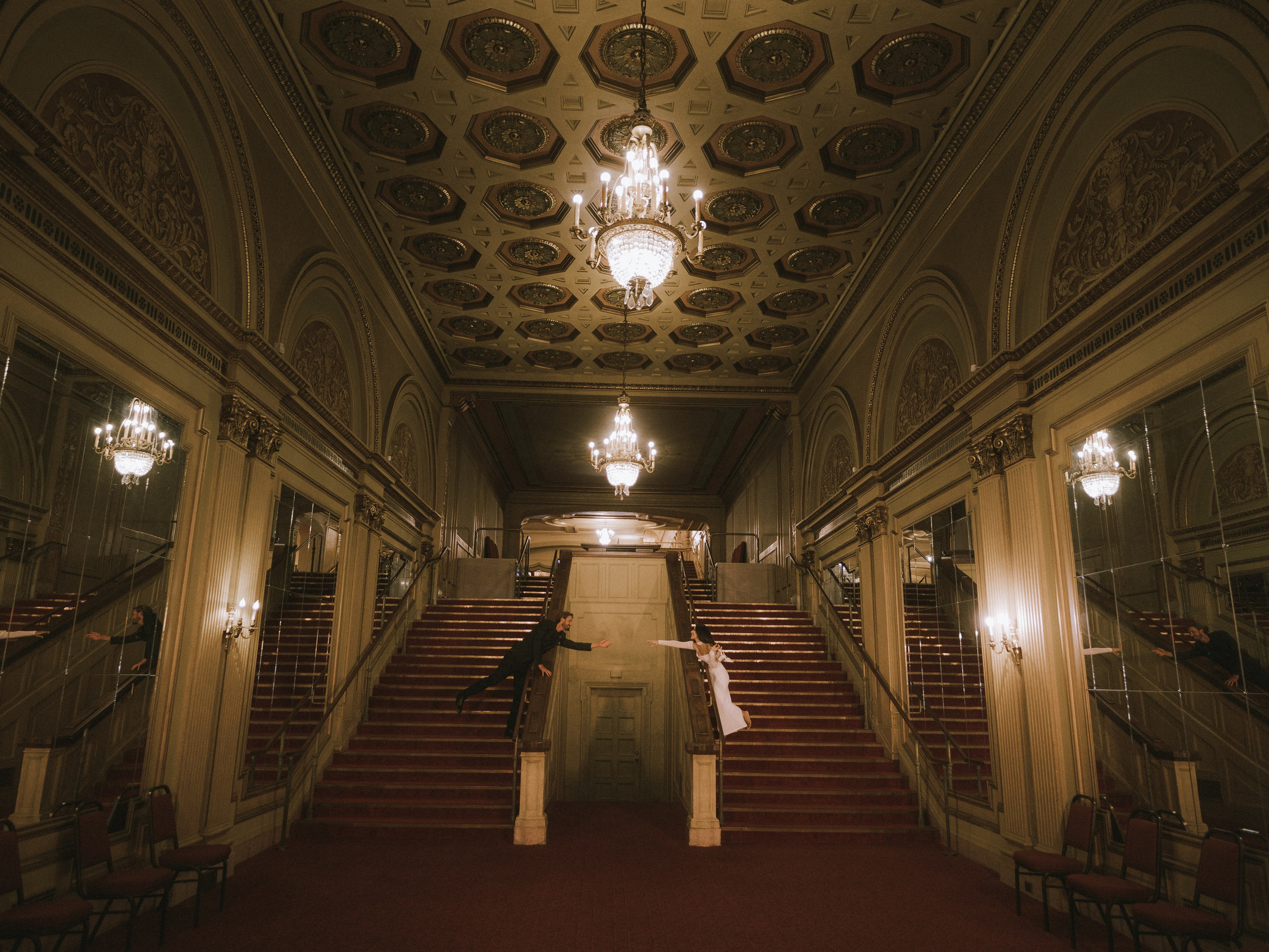 Orpheum Theatre Engagement Session | Vancouver Engagement Photographer