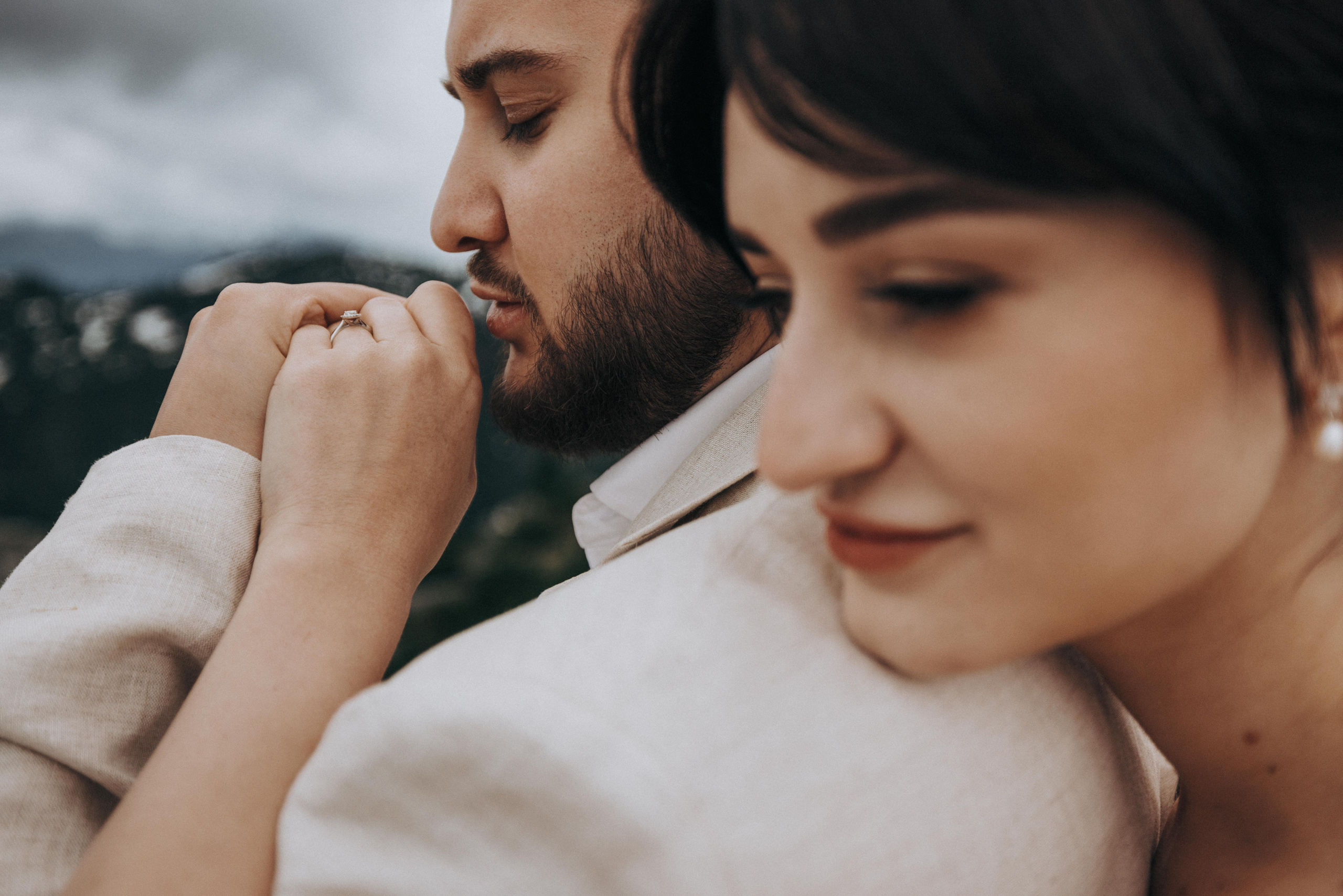 Sky-High Love: Stunning Vancouver Mountain Wedding Shoot by Helicopter. Ivan Skufinsky — wedding and family photographer in Vancouver