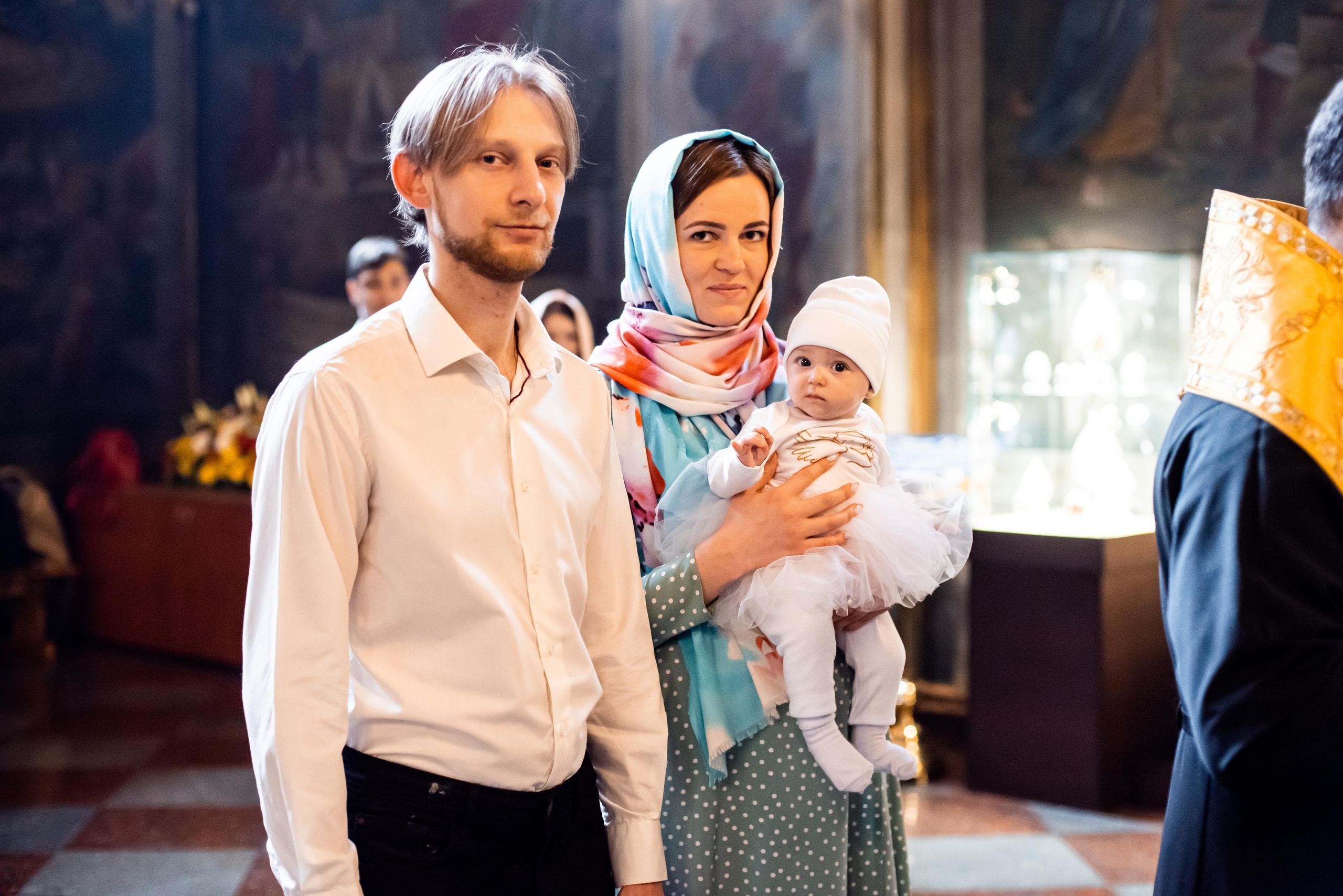 Крестины маленькой принцессы Миланы. Wedding, family and individual photographer Drapak Mikhail, England