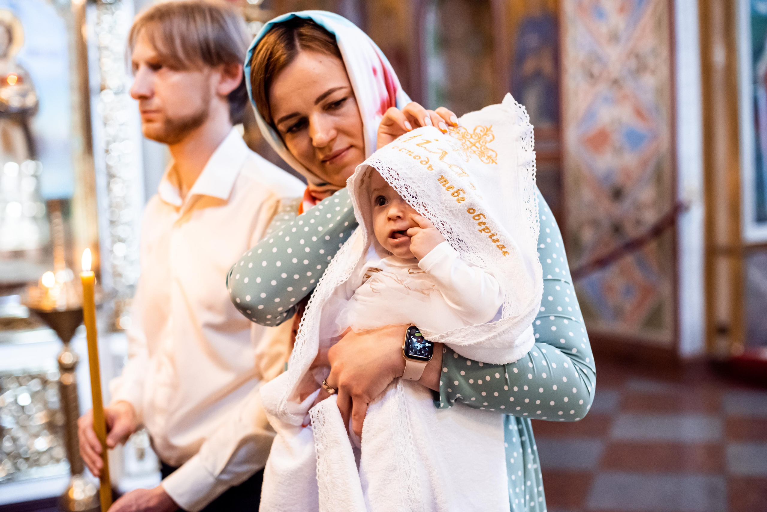 Крестины маленькой принцессы Миланы. Wedding, family and individual photographer Drapak Mikhail, England