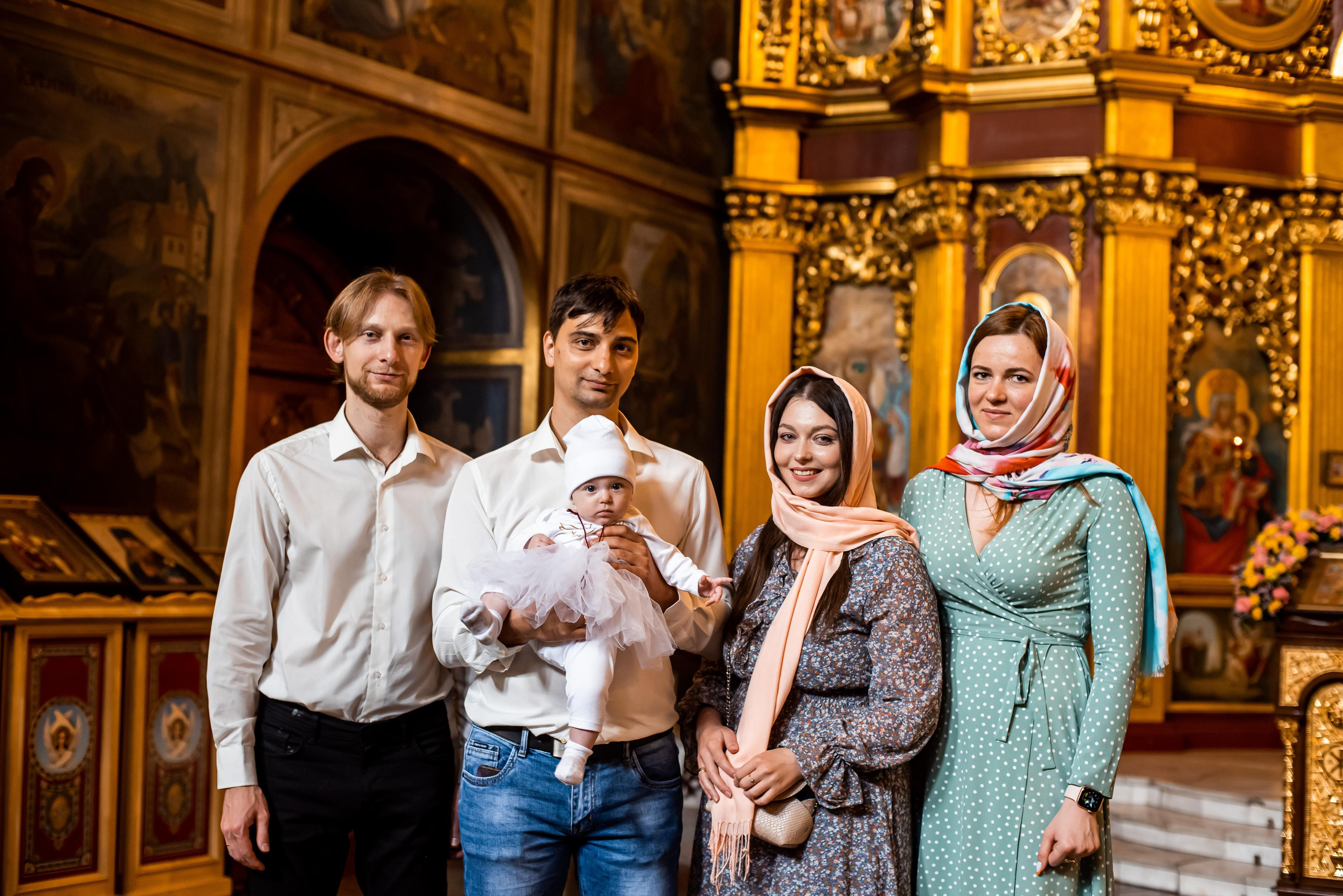 Крестины маленькой принцессы Миланы. Wedding, family and individual photographer Drapak Mikhail, England