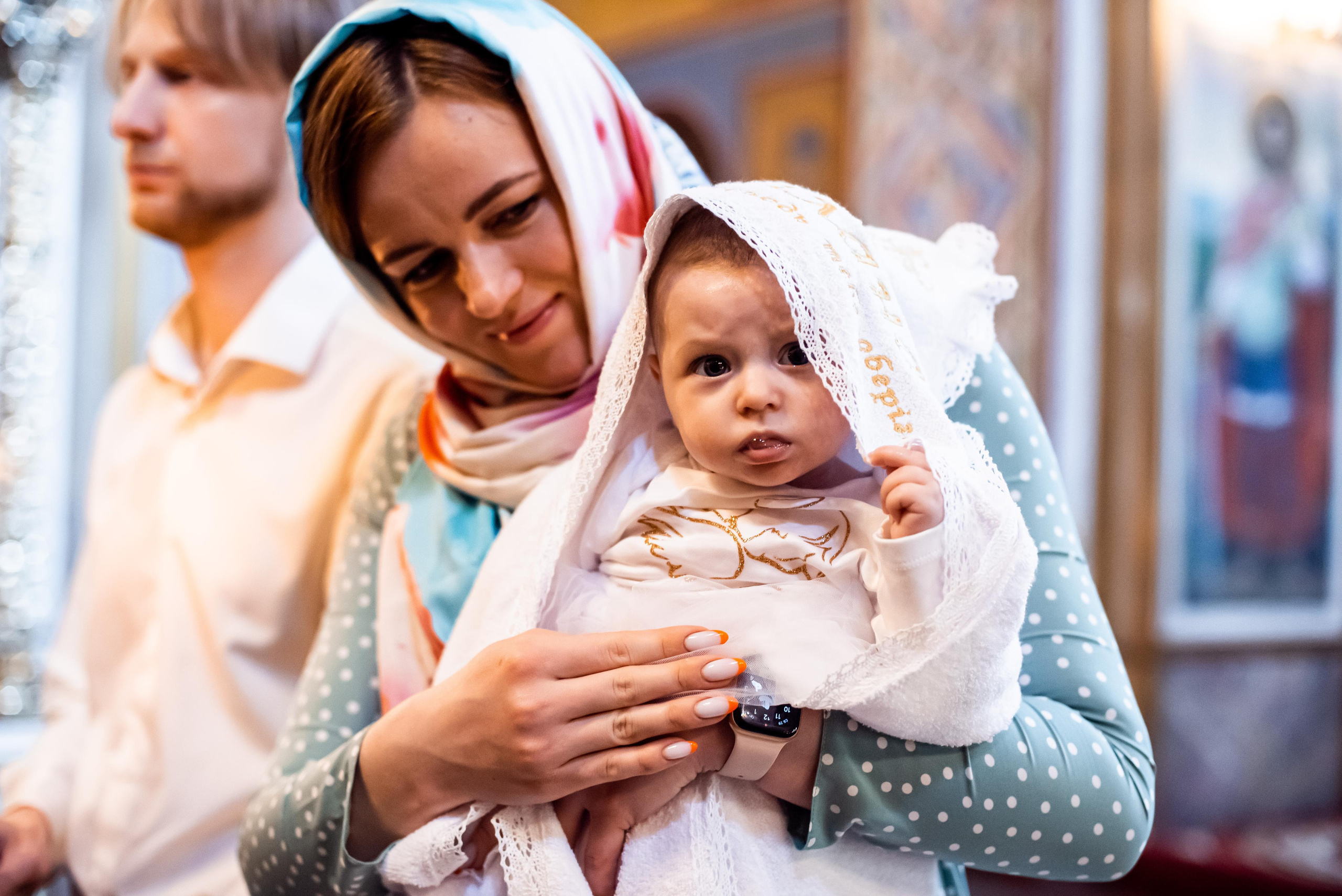 Крестины маленькой принцессы Миланы. Wedding, family and individual photographer Drapak Mikhail, England