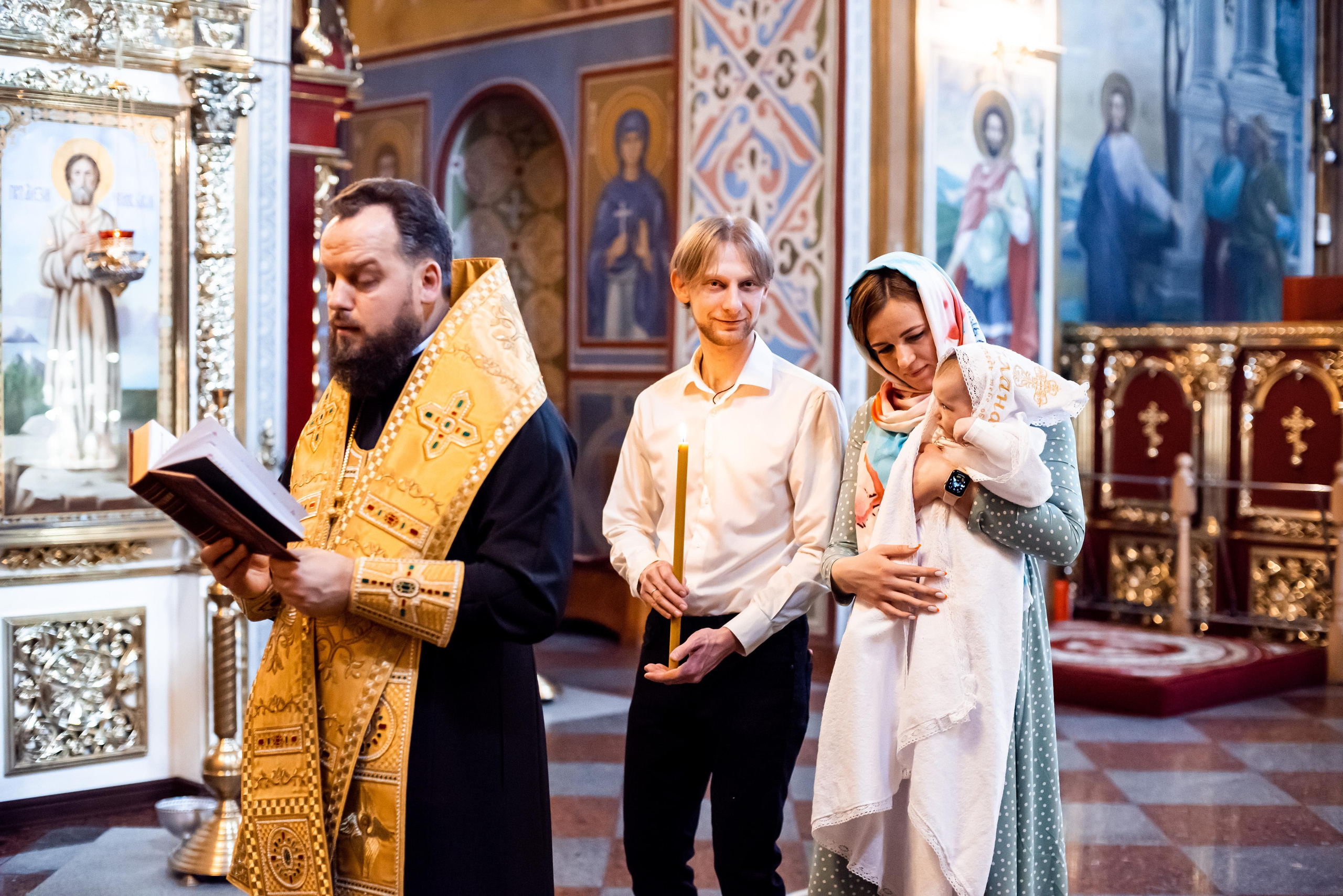 Крестины маленькой принцессы Миланы. Wedding, family and individual photographer Drapak Mikhail, England