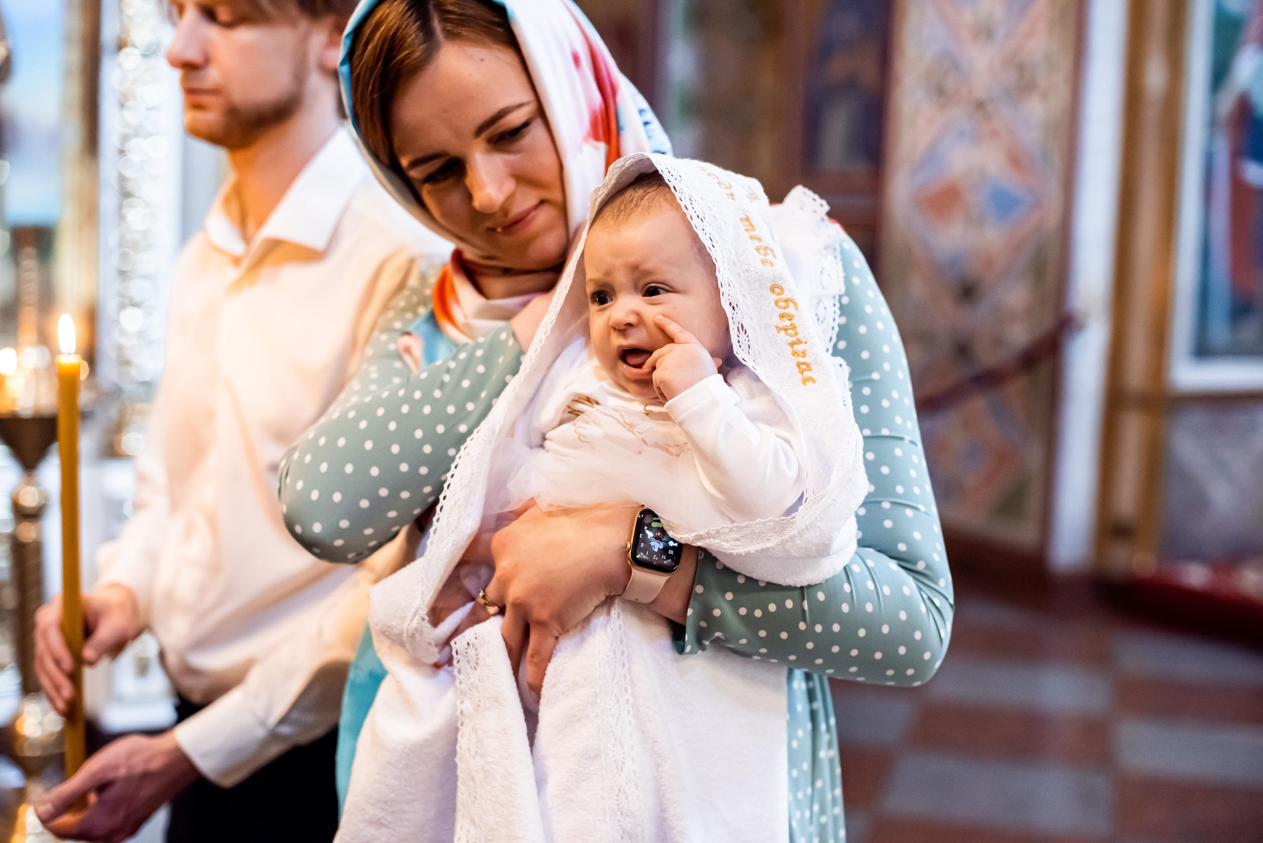 Крестины маленькой принцессы Миланы. Wedding, family and individual photographer Drapak Mikhail, England