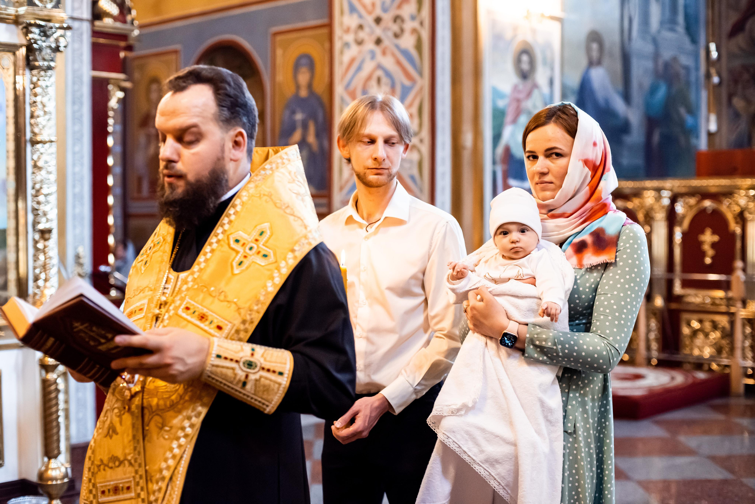 Крестины маленькой принцессы Миланы. Wedding, family and individual photographer Drapak Mikhail, England