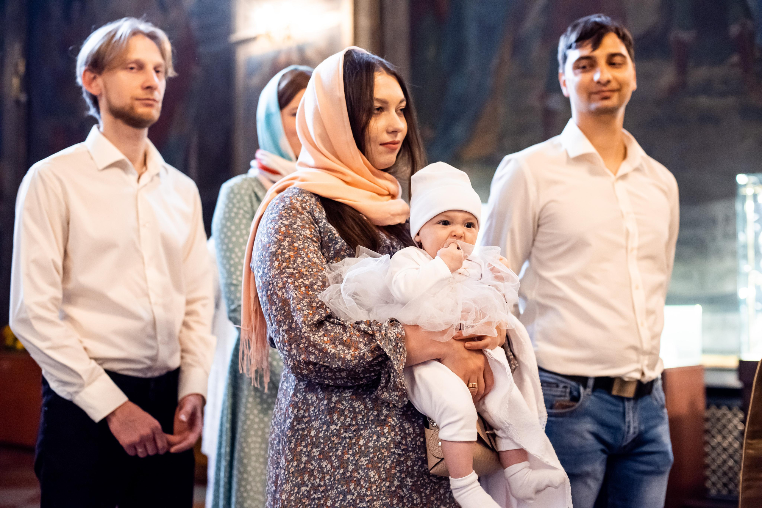 Крестины маленькой принцессы Миланы. Wedding, family and individual photographer Drapak Mikhail, England