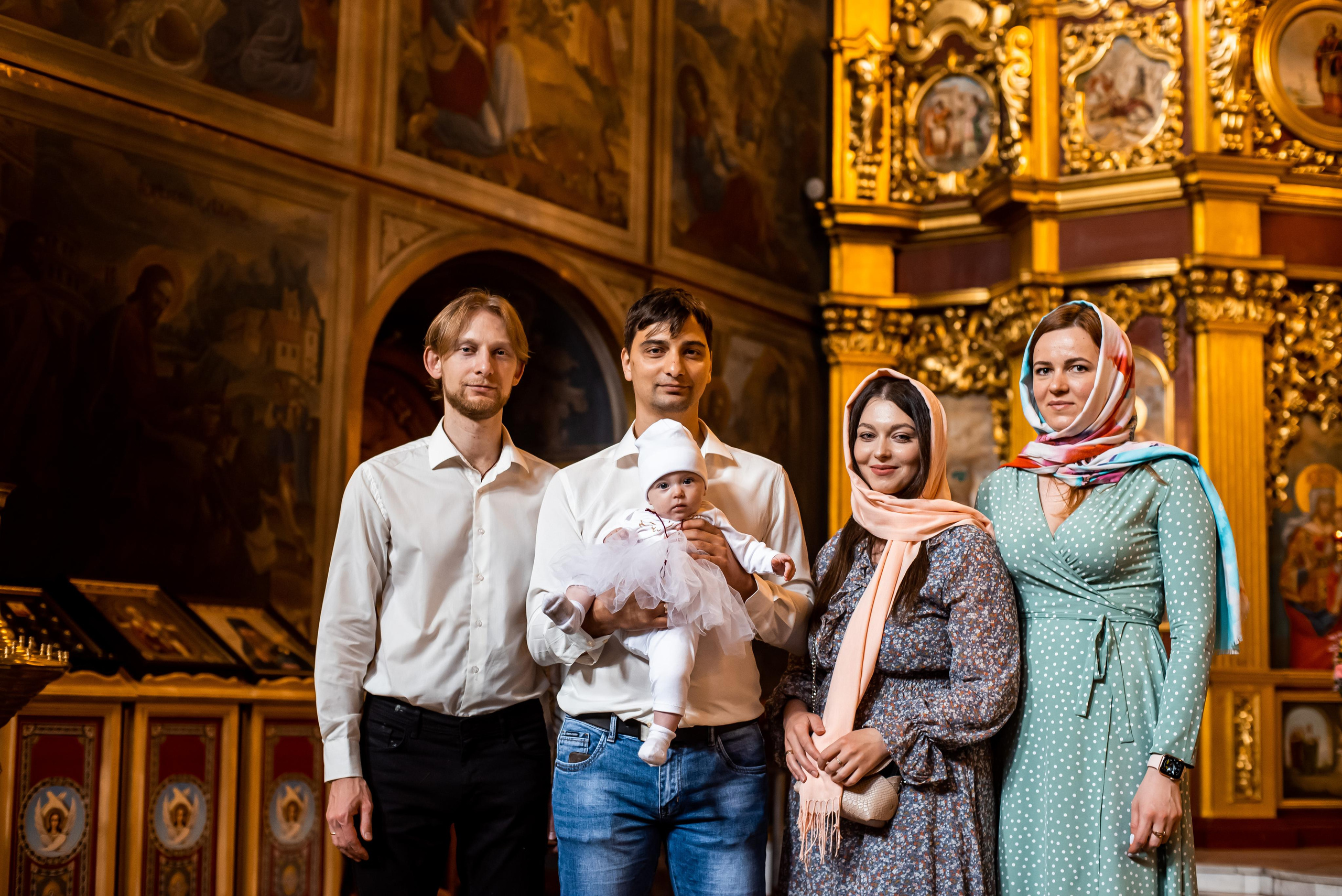 Крестины маленькой принцессы Миланы. Wedding, family and individual photographer Drapak Mikhail, England