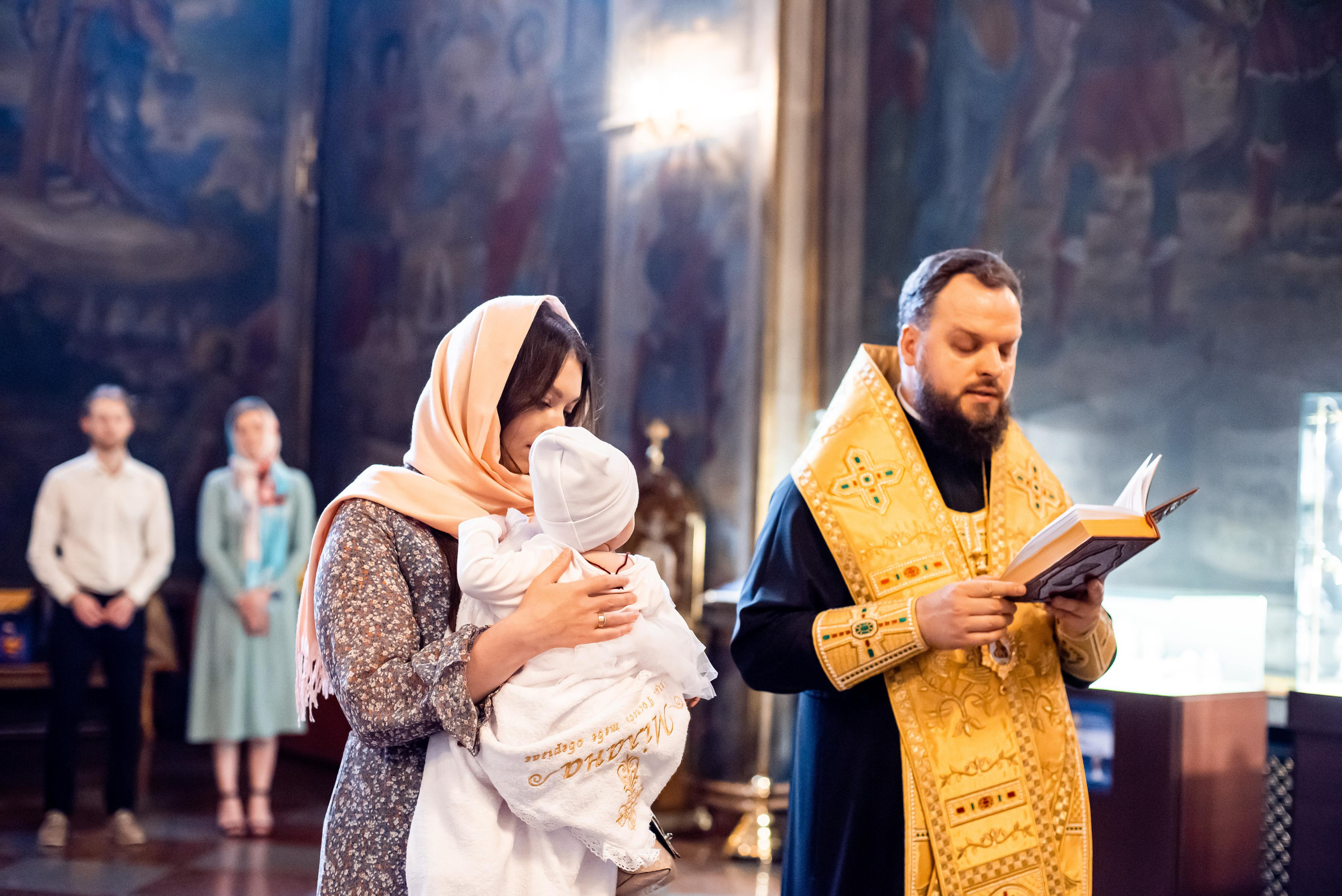 Крестины маленькой принцессы Миланы. Wedding, family and individual photographer Drapak Mikhail, England
